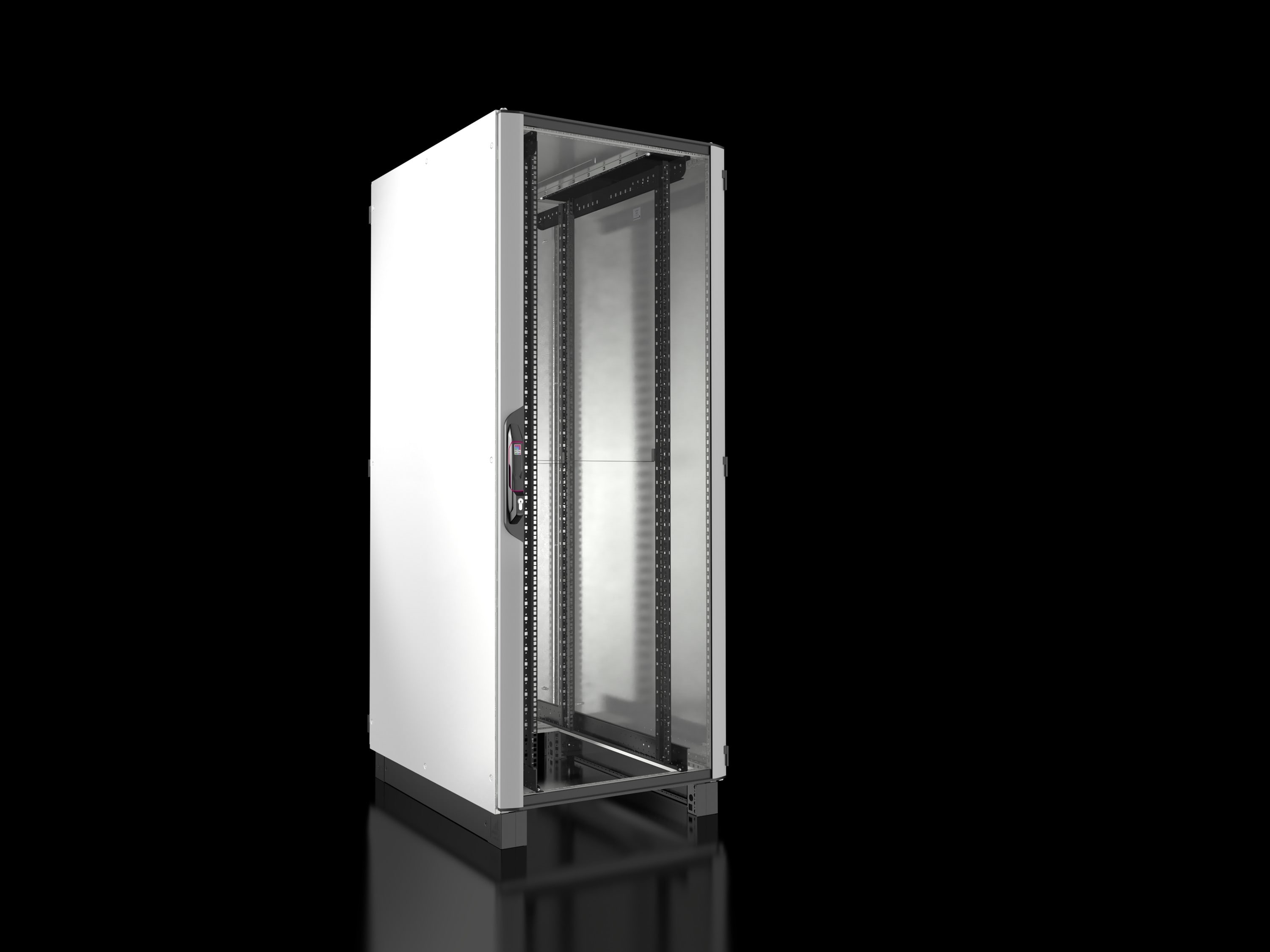 Rittal - Baie réseaux serveurs avec porte vitrée premontée - VX IT -L800 H2000 P1000 -42U