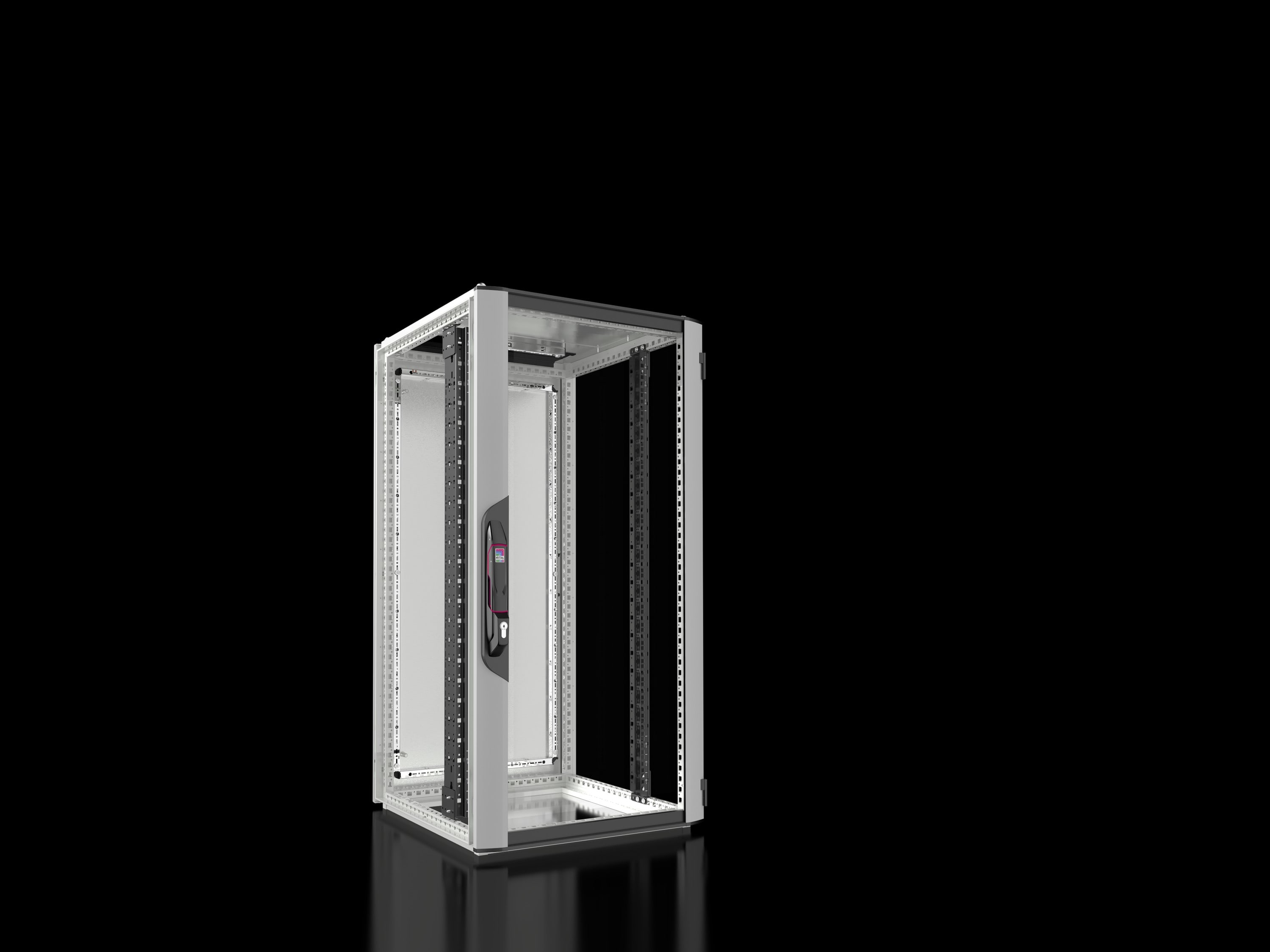 Rittal - Baie réseaux serveurs avec porte vitrée - VX IT - L600 H1200 P600mm - 24U