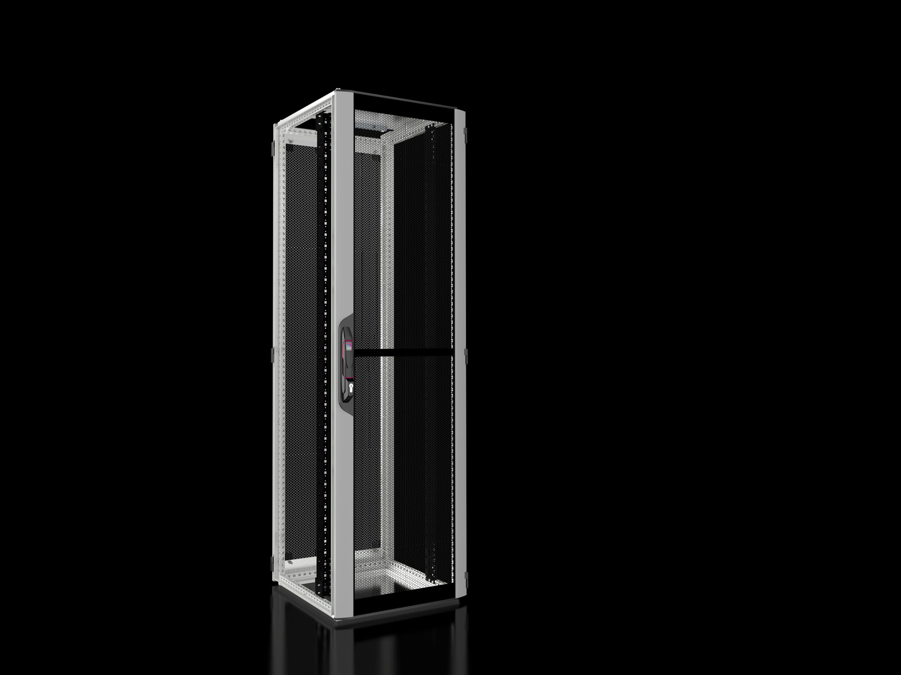 Rittal - Baie réseaux serveurs avec portes ajourées - VX IT - L600 H2000 P600mm - 42U