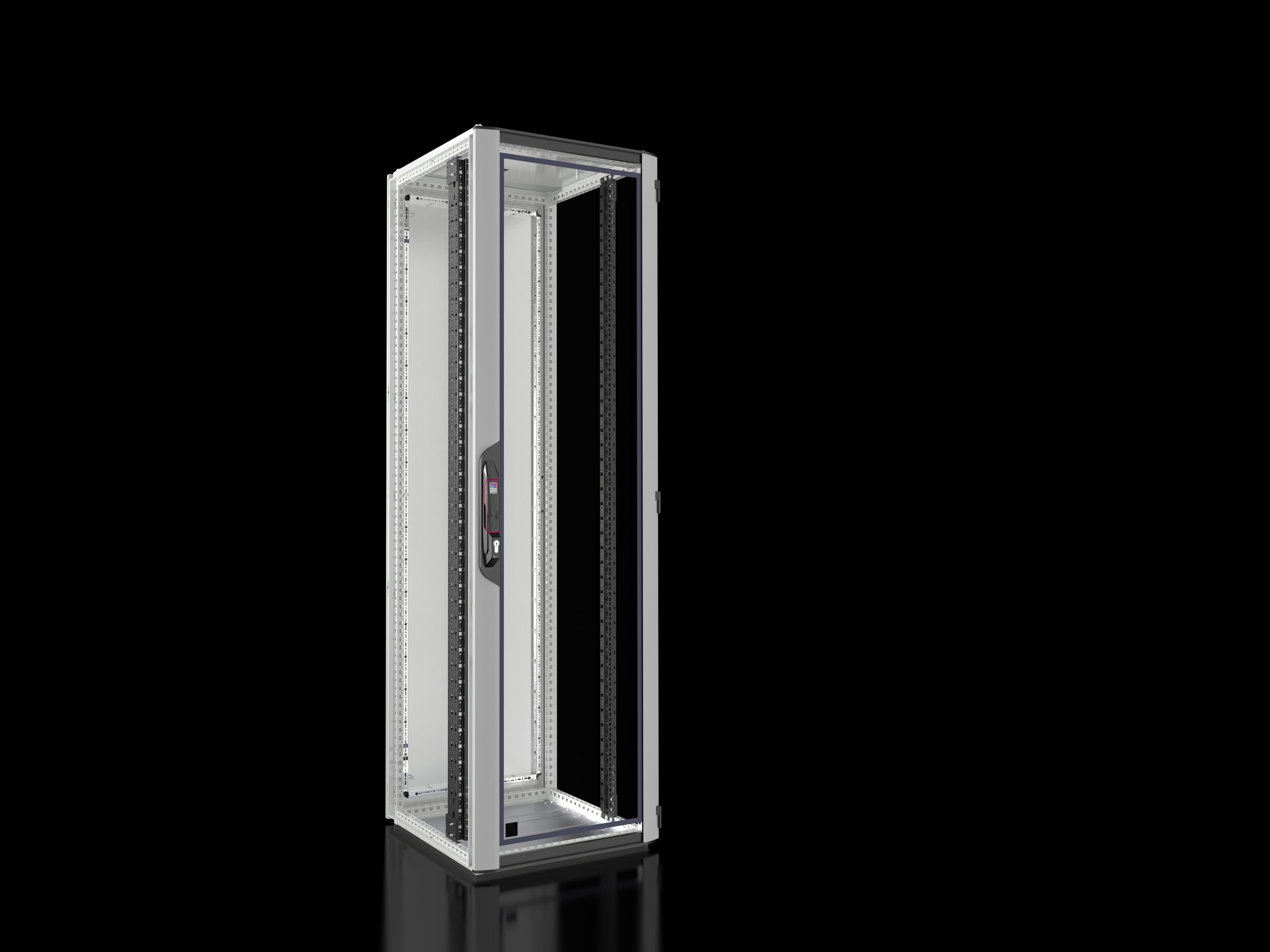 Rittal - Baie réseaux serveurs avec porte vitrée IP55 - VX IT - L600 H2000 P600mm - 42U
