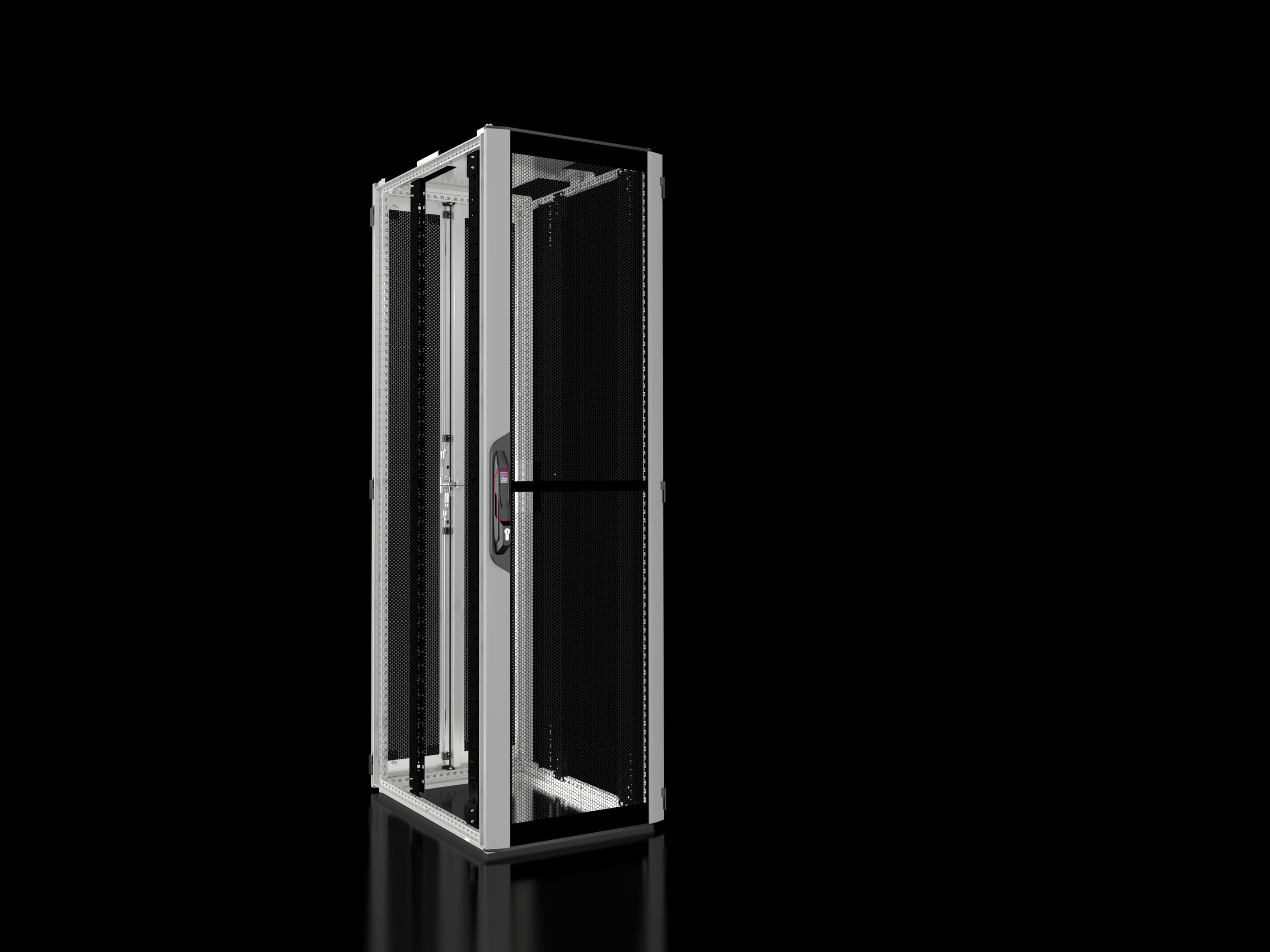 Rittal - Baie réseaux serveurs avec portes ajourées - VX IT - L600 H2000 P800mm - 42U
