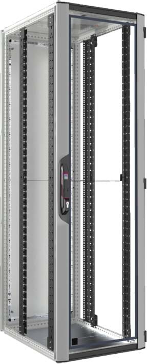 Rittal - Baie réseaux serveurs avec porte vitrée IP55 - VX IT - L600 H2000 P800mm -