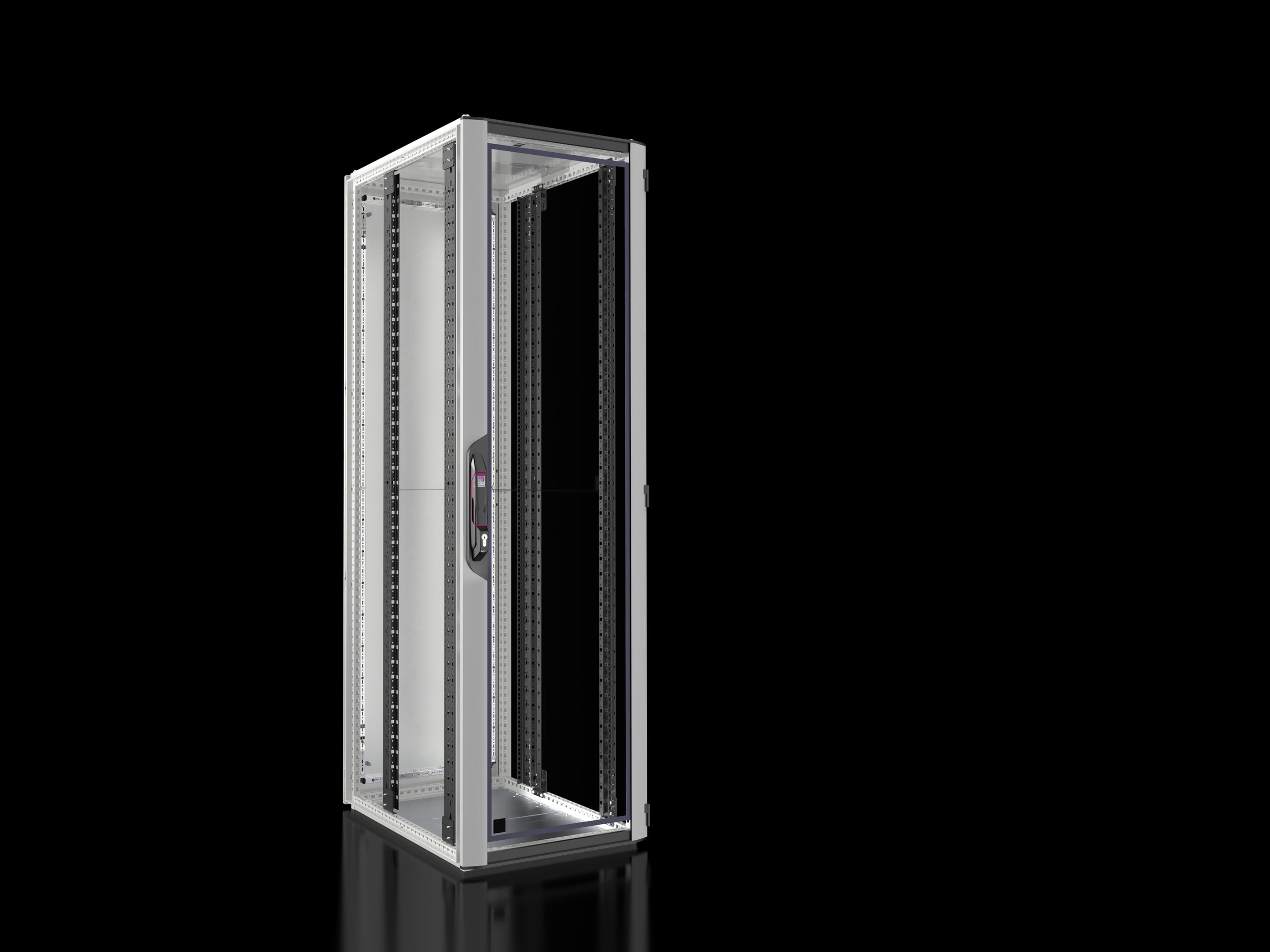 Rittal - Baie réseaux serveurs avec porte vitrée IP55 - VX IT - L600 H2000 P800mm - 42U