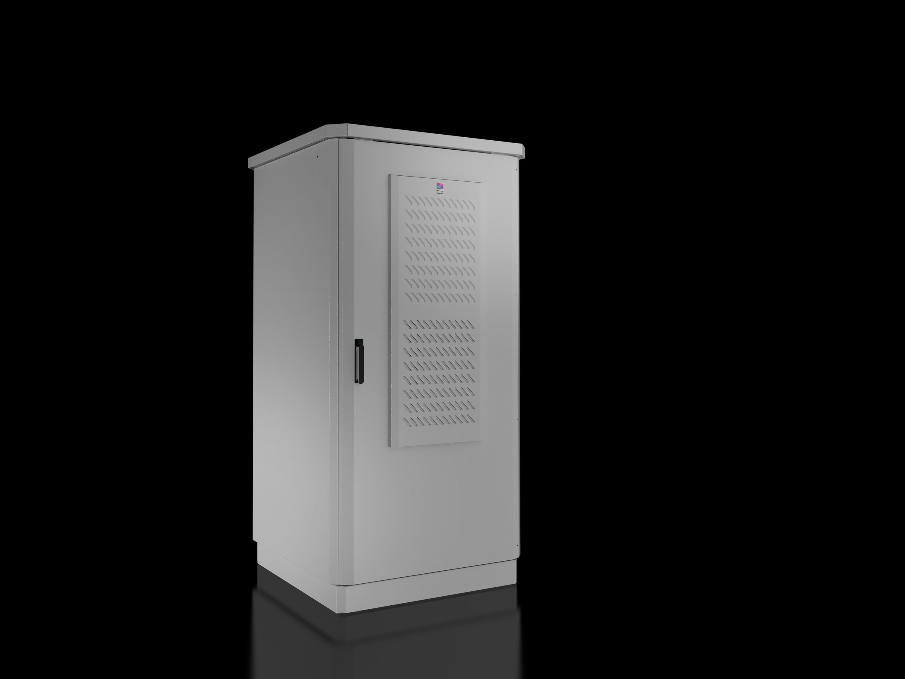 Rittal - Baie outdoor - CS - Toptec - H1600 L800 P800 - Inox - double peau pour extérieur