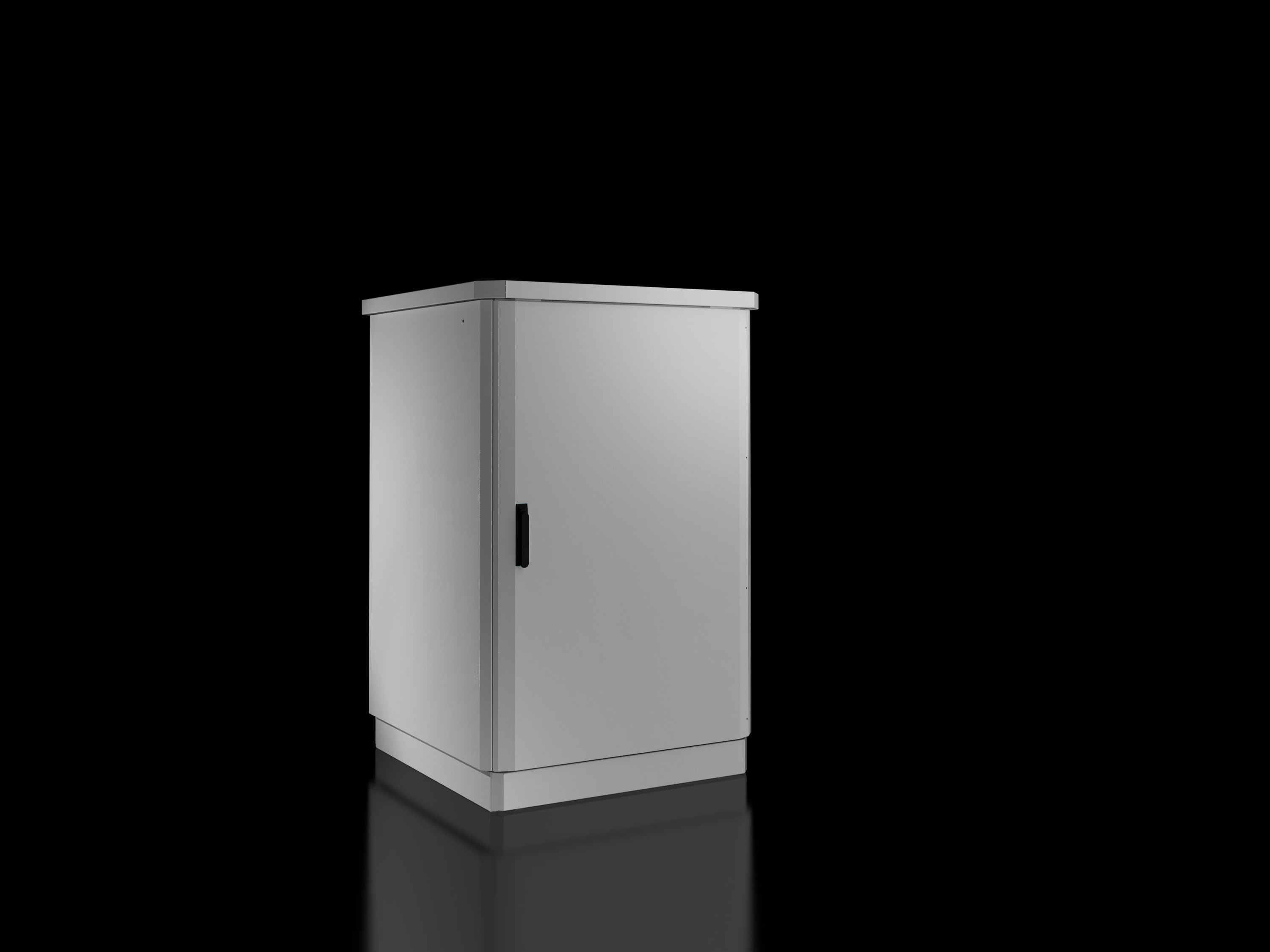 Rittal - Baie outdoor - CS - Toptec - H1200 L800 P800 - Inox - double peau pour extérieur
