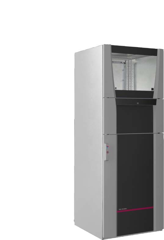 Rittal - Armoire PC - IP55 avec tablette rabattable - L600 H1600 P636