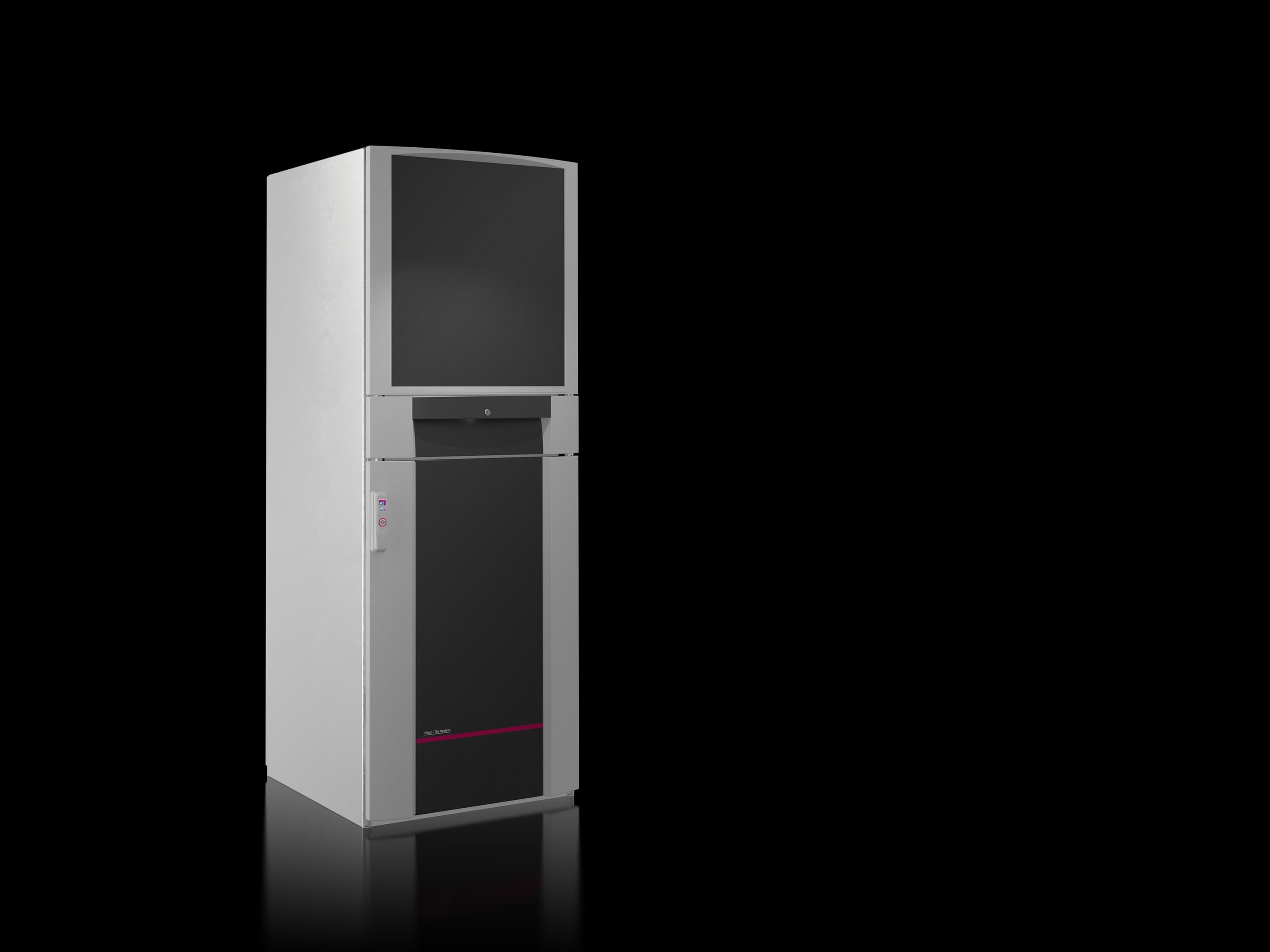 Rittal - Armoire PC - IP55 avec tiroir-clavier L600 H1600 P636