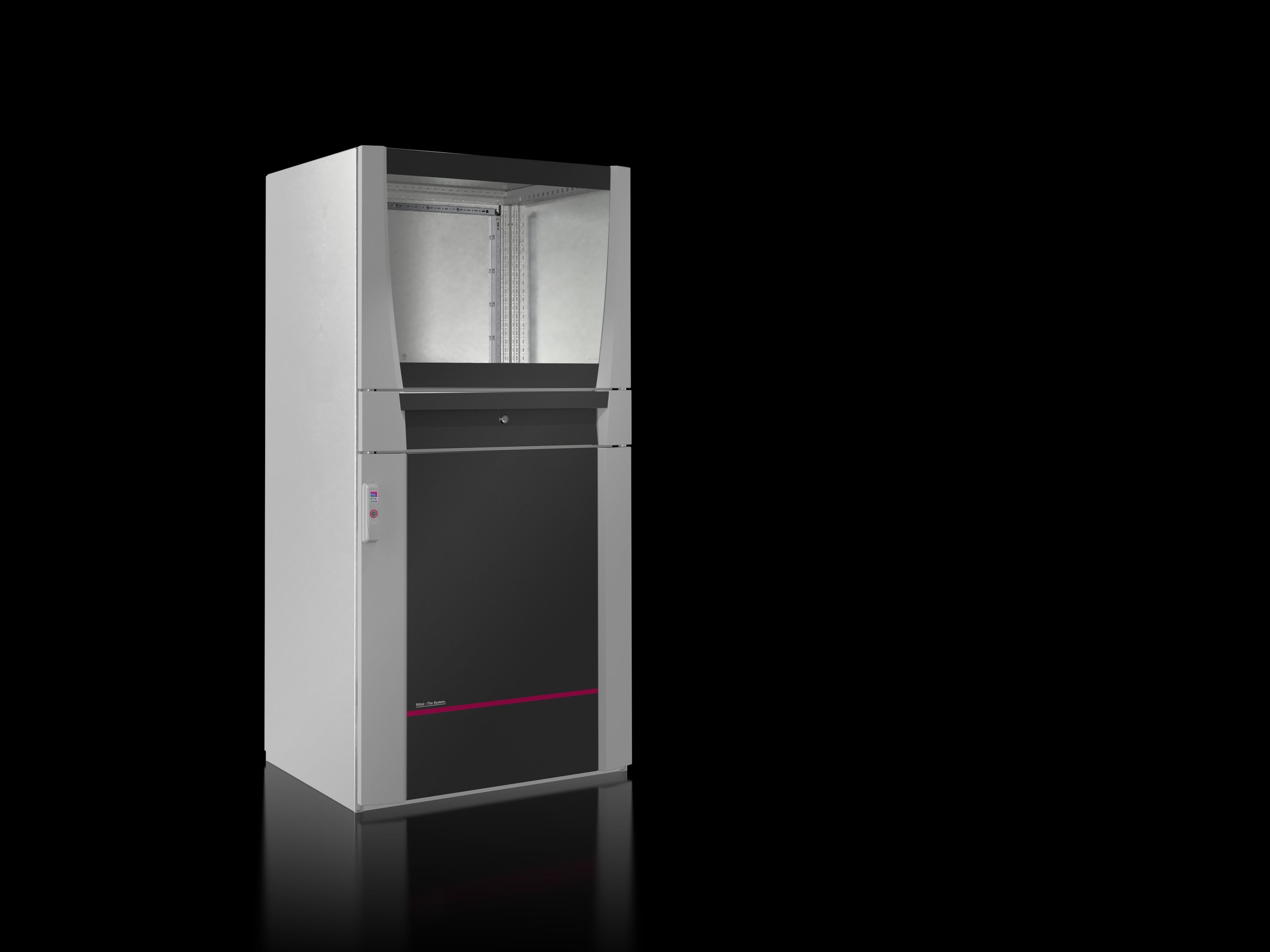 Rittal - Armoire PC - IP55 avec pupitre fixe - L800 H1600 P636