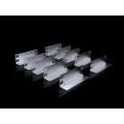 Rittal - Glissière profilée pour montants 19" - VX - adaption fixation 1 côté