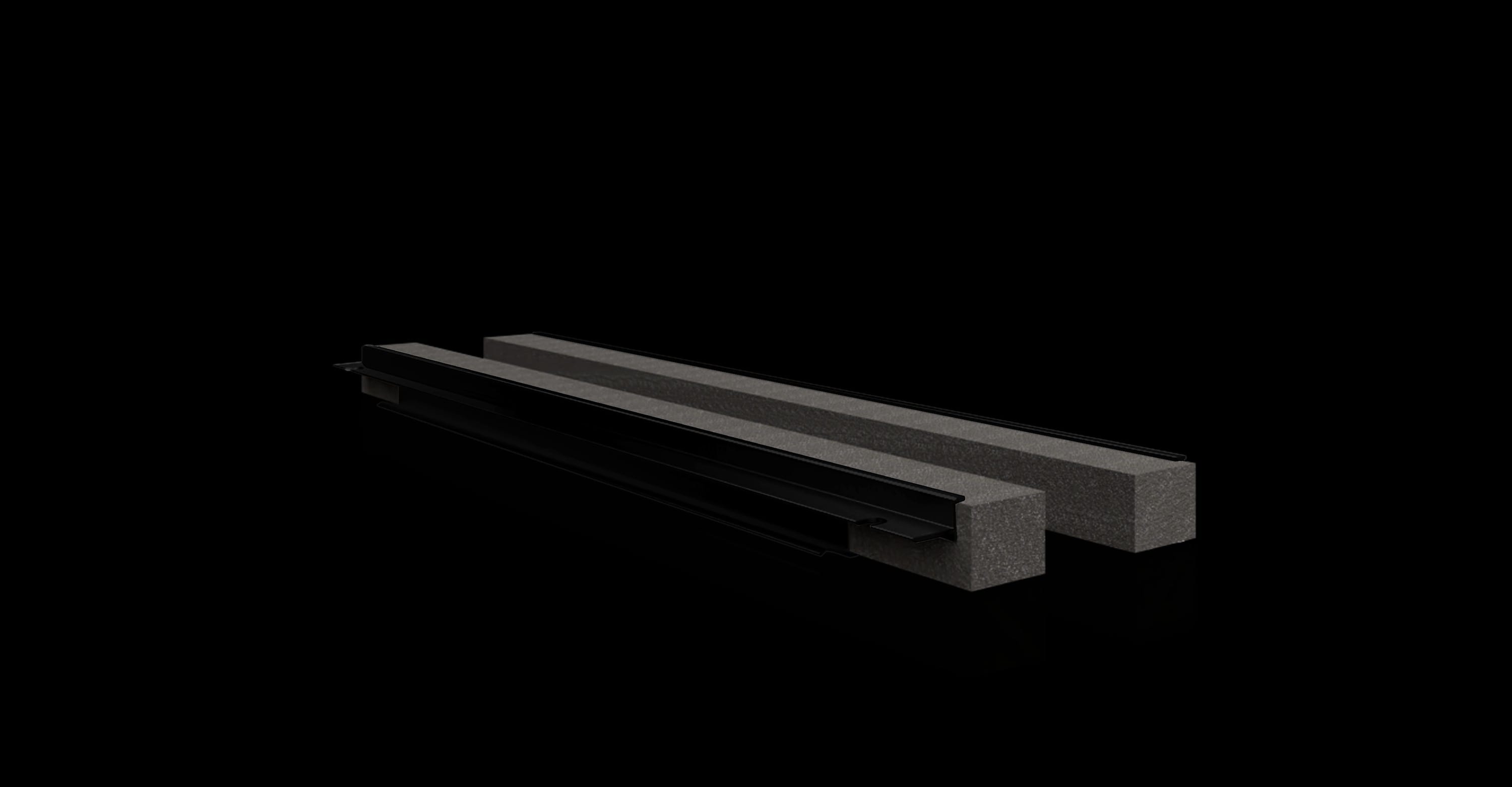 Rittal - Profilé passe-câble central - VX25 - Largeur 1600 mm - IP55