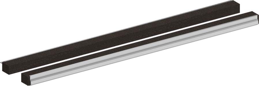 Rittal - 4 Profilé passe-câble arrière - VX25 - Largeur 1600 mm - IP55