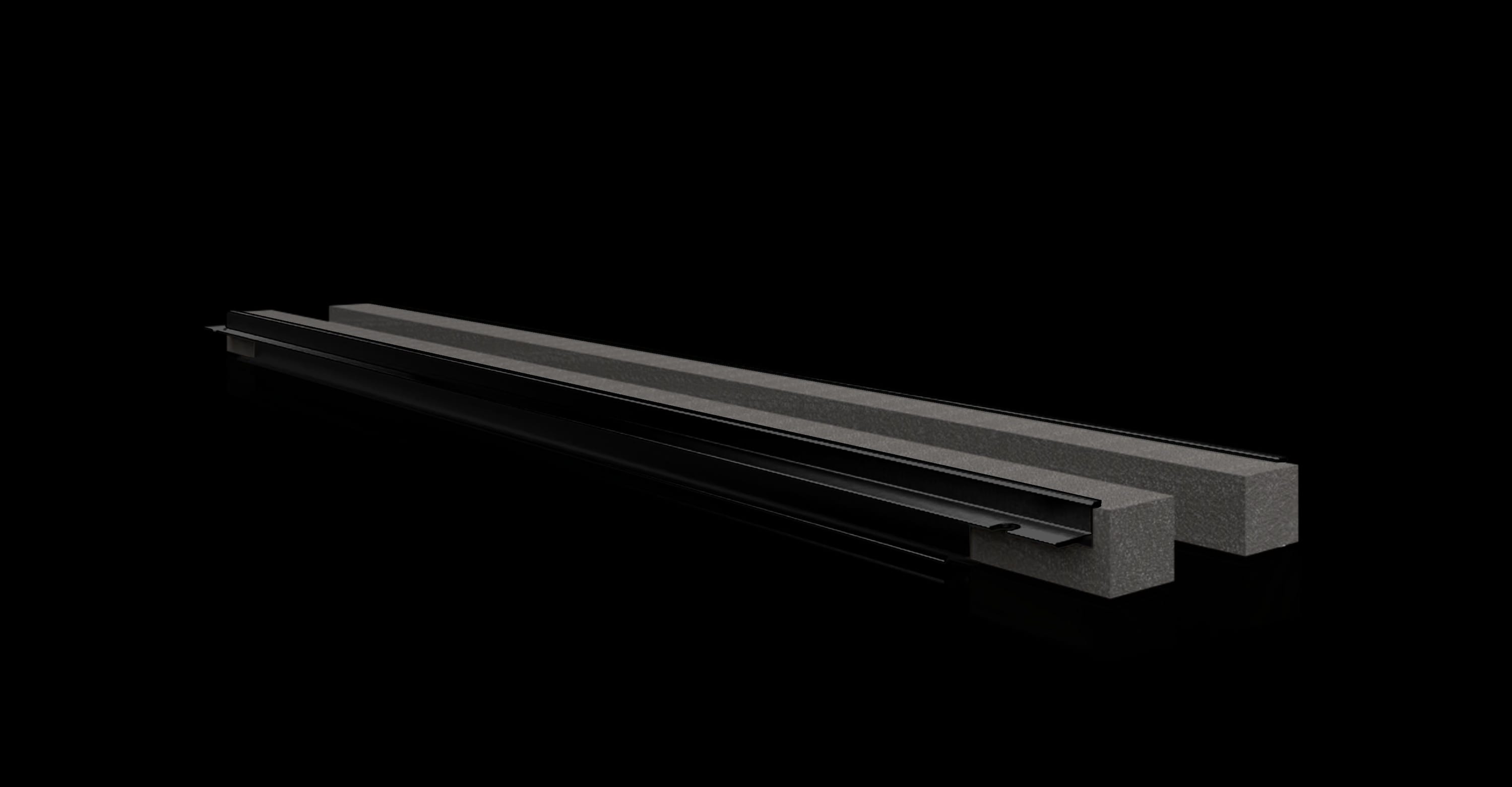 Rittal - Profilé passe-câble arrière - VX25 - Largeur 1600 mm - IP55