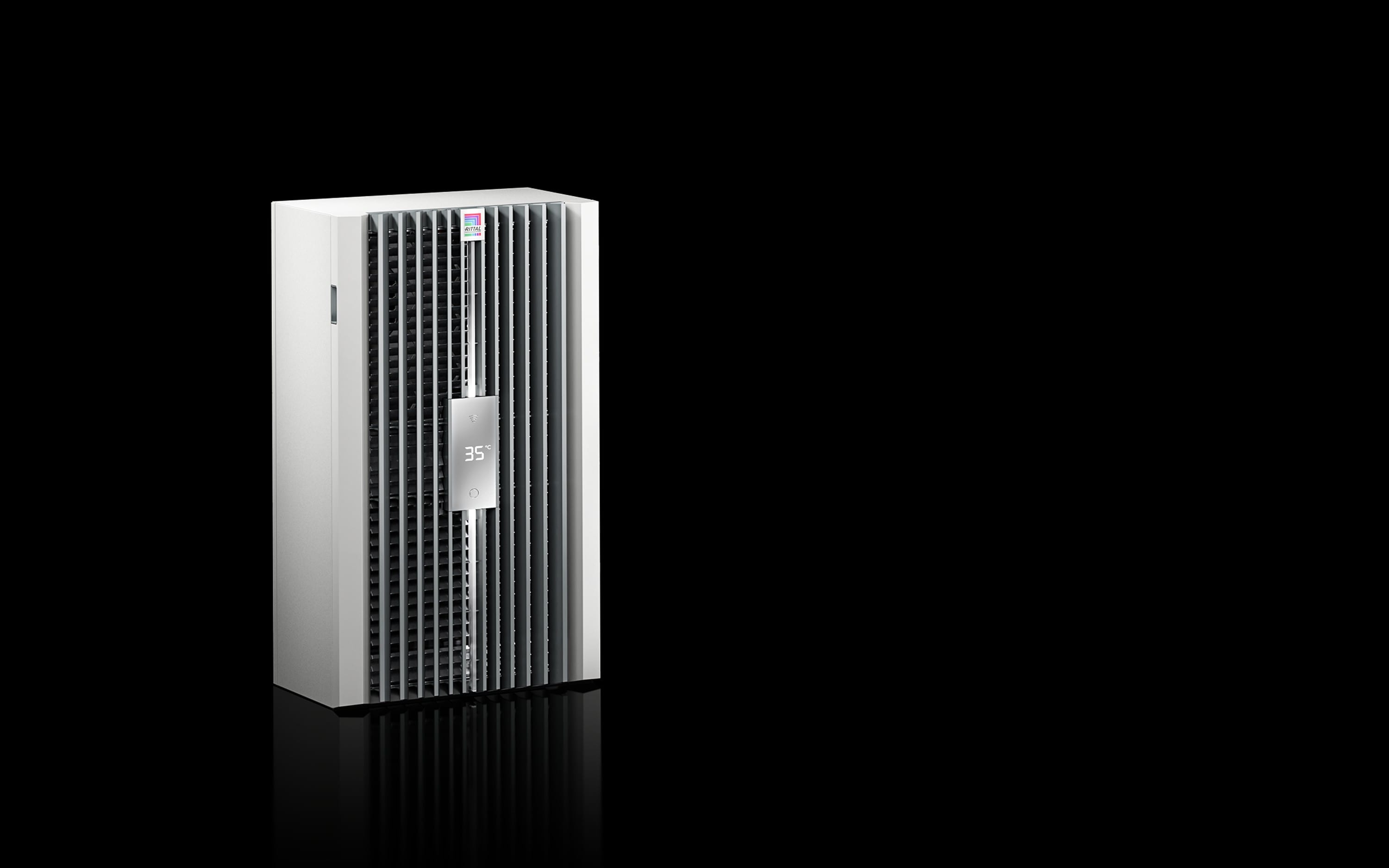 Rittal - Climatiseur latéral Blue e+ S 780W avec évaporateur électrique des condensats