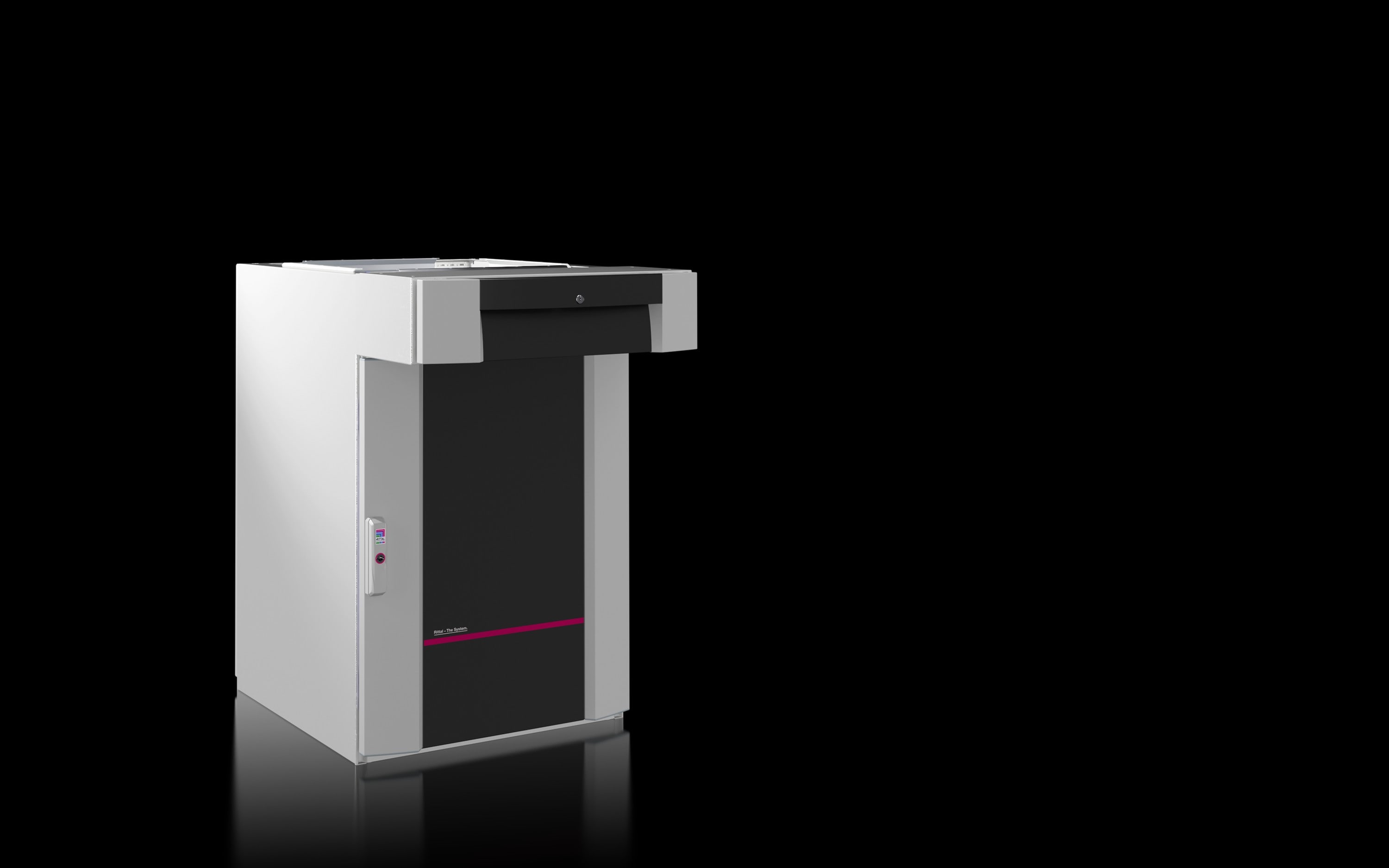 Rittal - Coffret avec pupitre tiroir L600H900P600