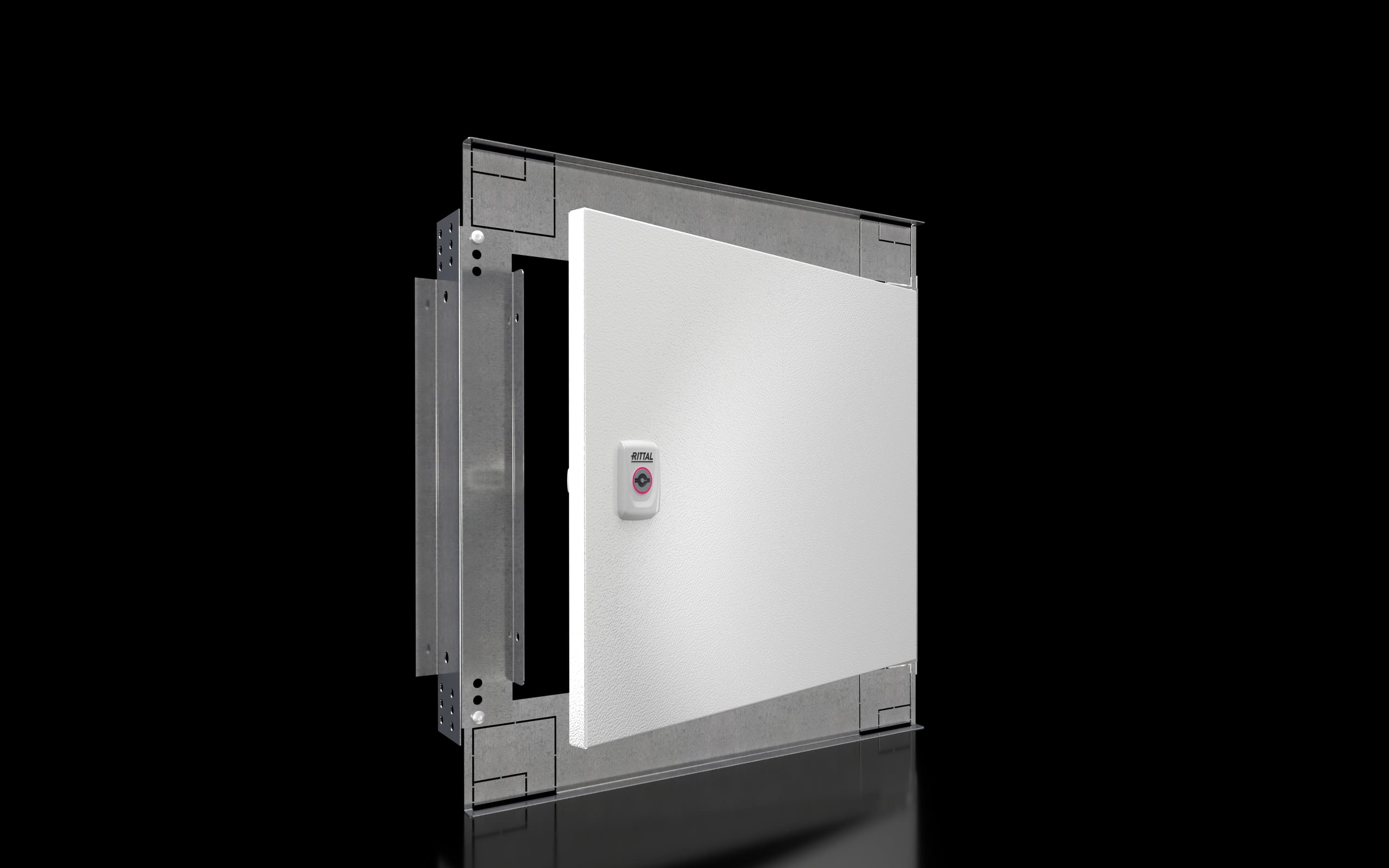 Rittal - Porte intérieure coffret - AX - acier - H500 L500 - pour AX 1050000 1350000