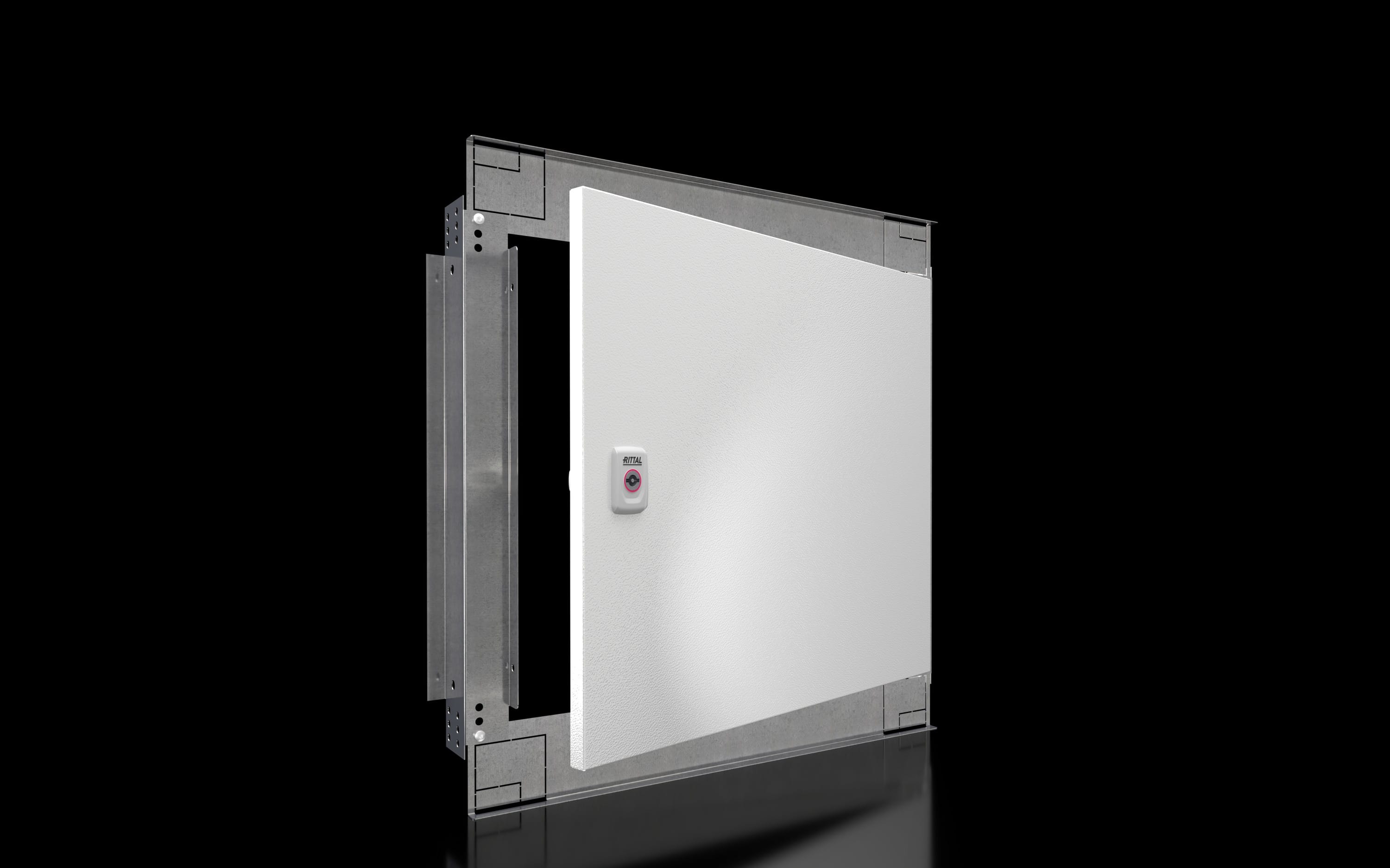 Rittal - Porte intérieure coffret -AX- acier - H600 L600 pour AX 1054000 1060000 1360000