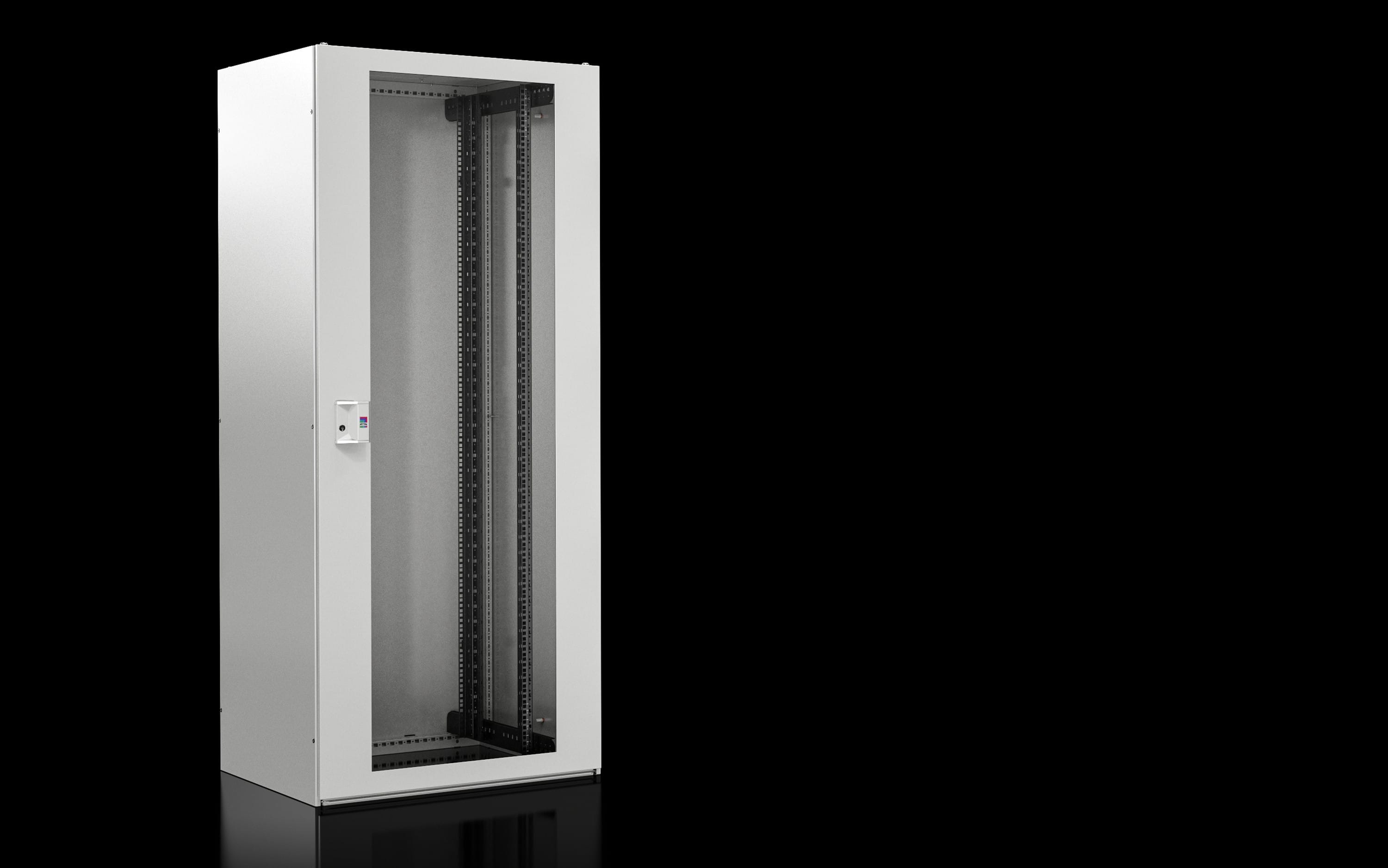Rittal - Baie réseaux TX CableNet - avec portes vitrées - L800 H2000 P800