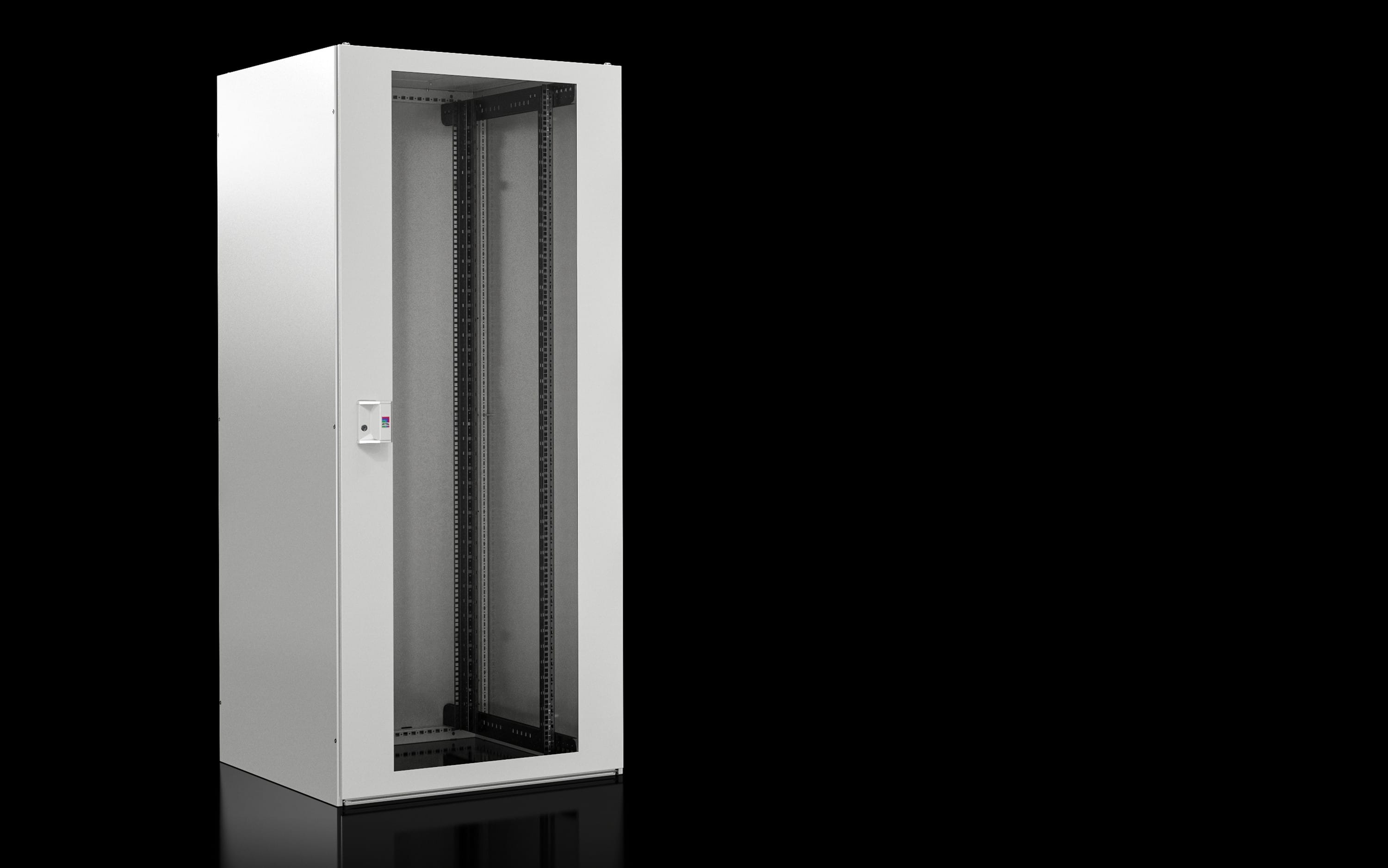 Rittal - Baie réseaux TX CableNet avec portes vitrées - L800 H2000 P1000