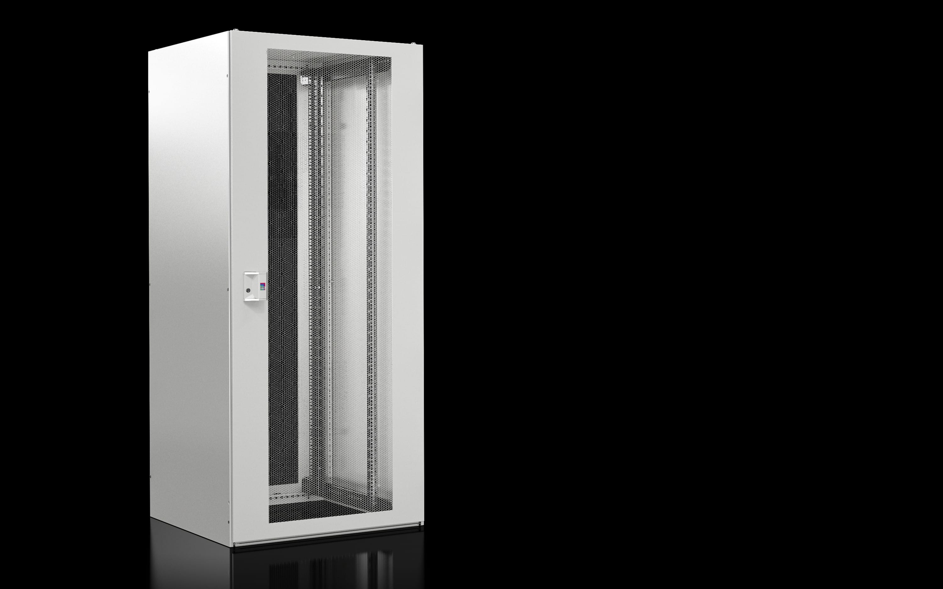Rittal - Baie réseaux TX CableNet avec portes ajourées - L800 H2000 P800