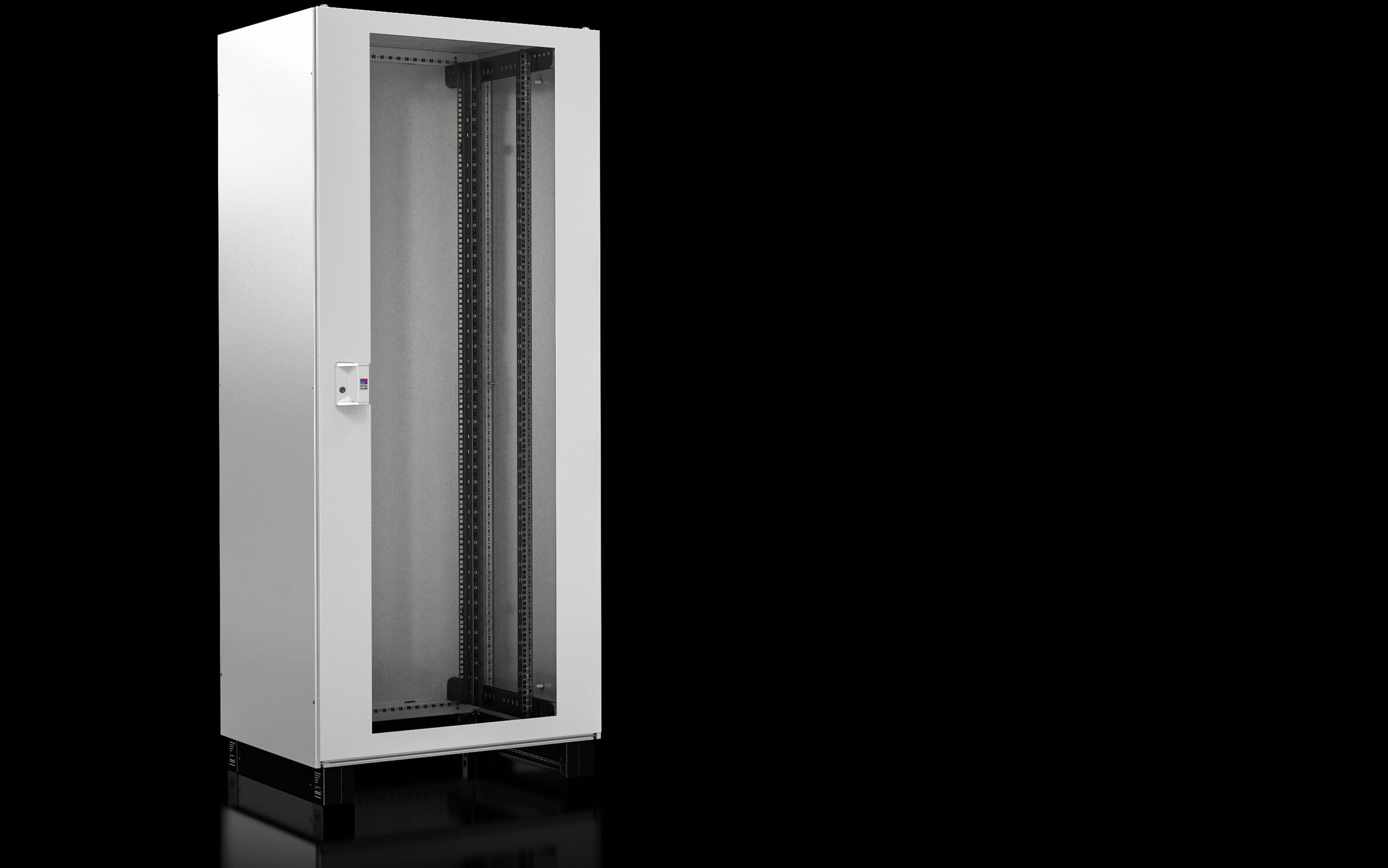 Rittal - Baie réseaux TX CableNet avec porte vitrée- L800 H2000 P800