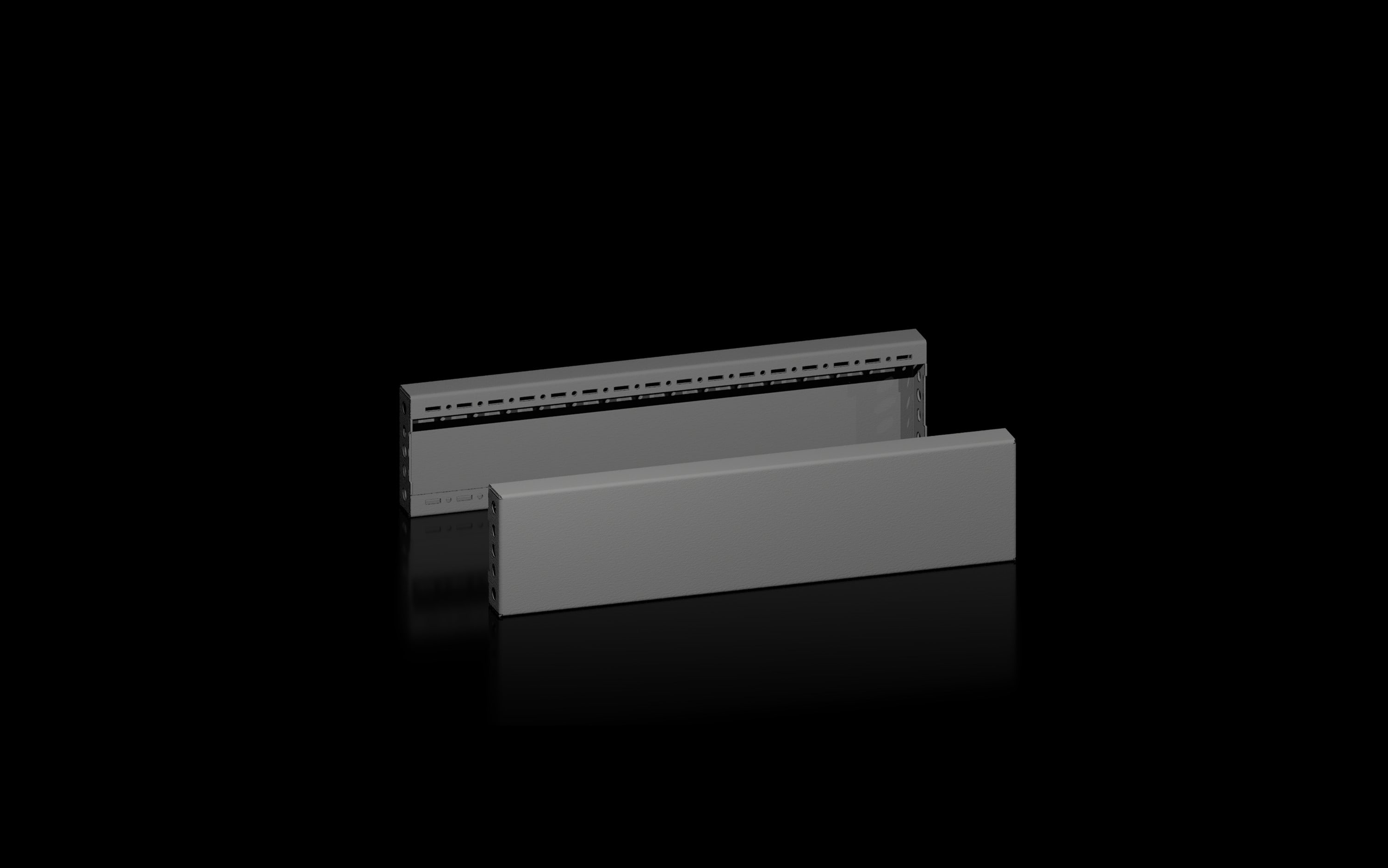 Rittal - Plaque socle latérale - VX25-TS-TSIT-SE-PC-IW-CM-TP -H100 P600