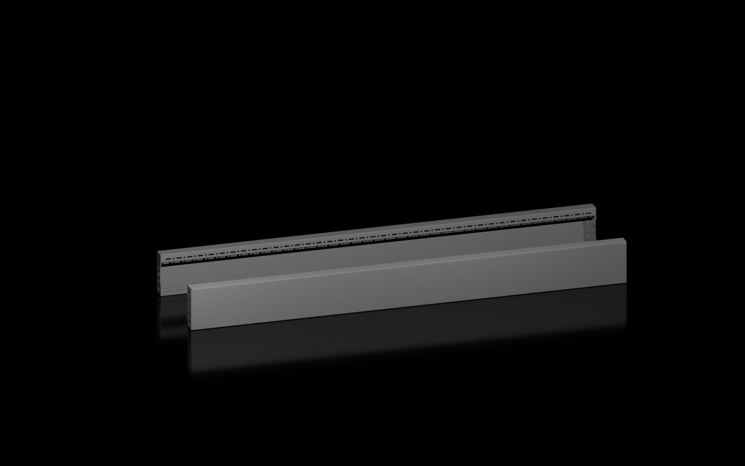 Rittal - Plaque socle latérale - VX25-TS-TSIT-SE-PC-IW-CM-TP -H100 P1200