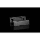Rittal - Plaque socle AV/AR avec pièce d'angle -VX25-TS-TSIT-SE-PC-IW-CM-TP -H100 L400