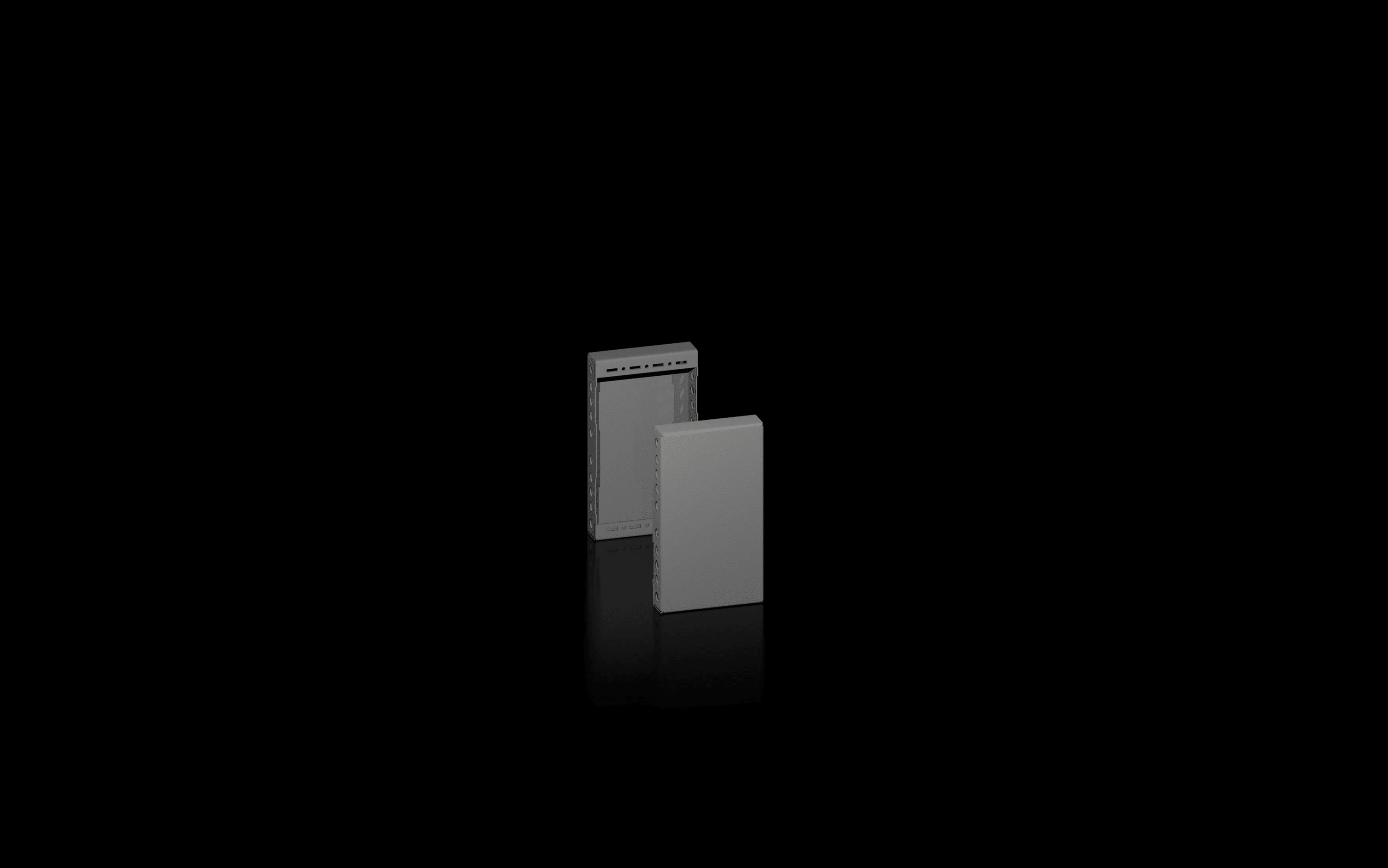 Rittal - Plaque socle latérale - VX25-TS-TSIT-SE-PC-IW-CM-TP -H200 P300