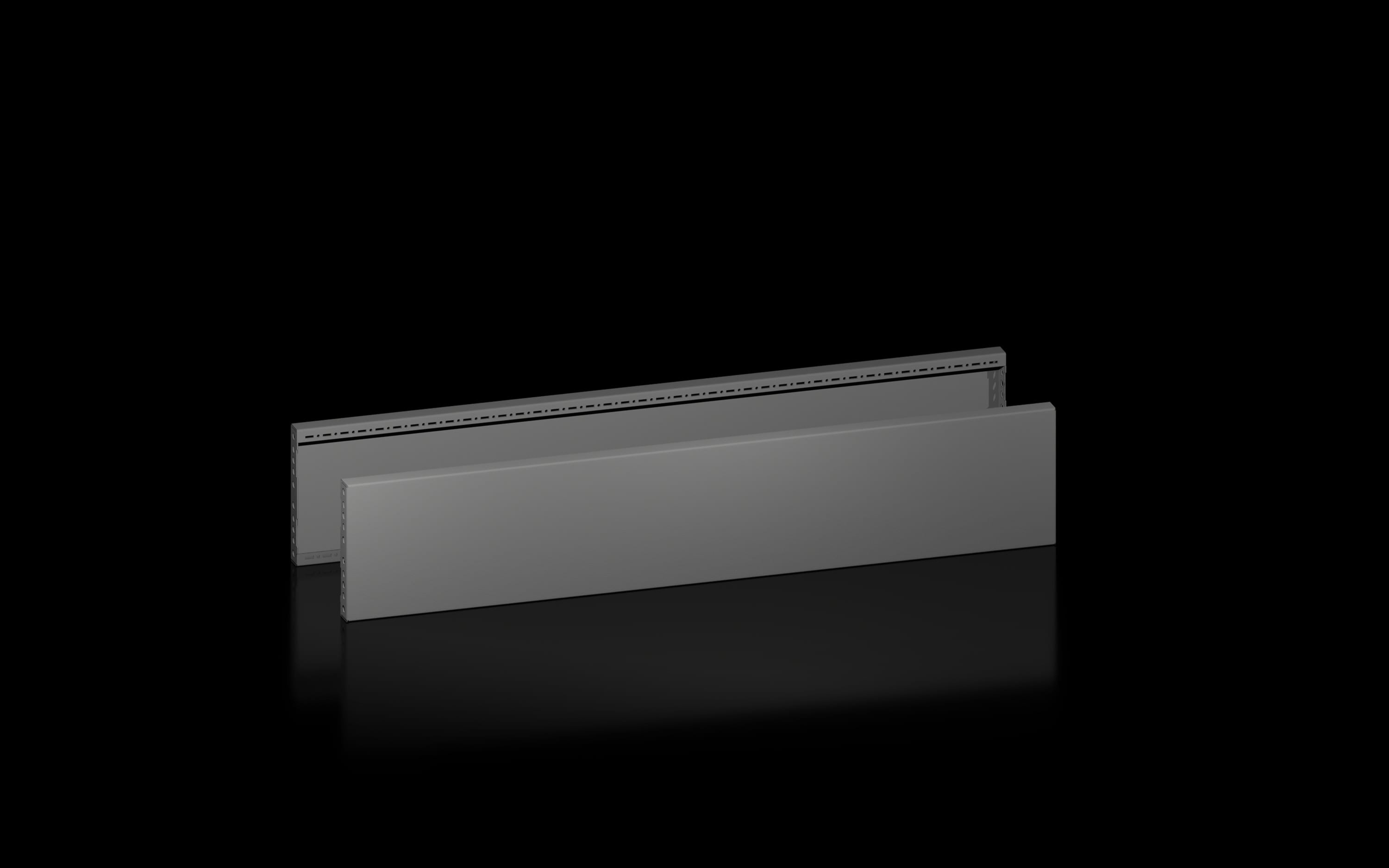 Rittal - Plaque socle latérale - VX25-TS-TSIT-SE-PC-IW-CM-TP -H200 P1200