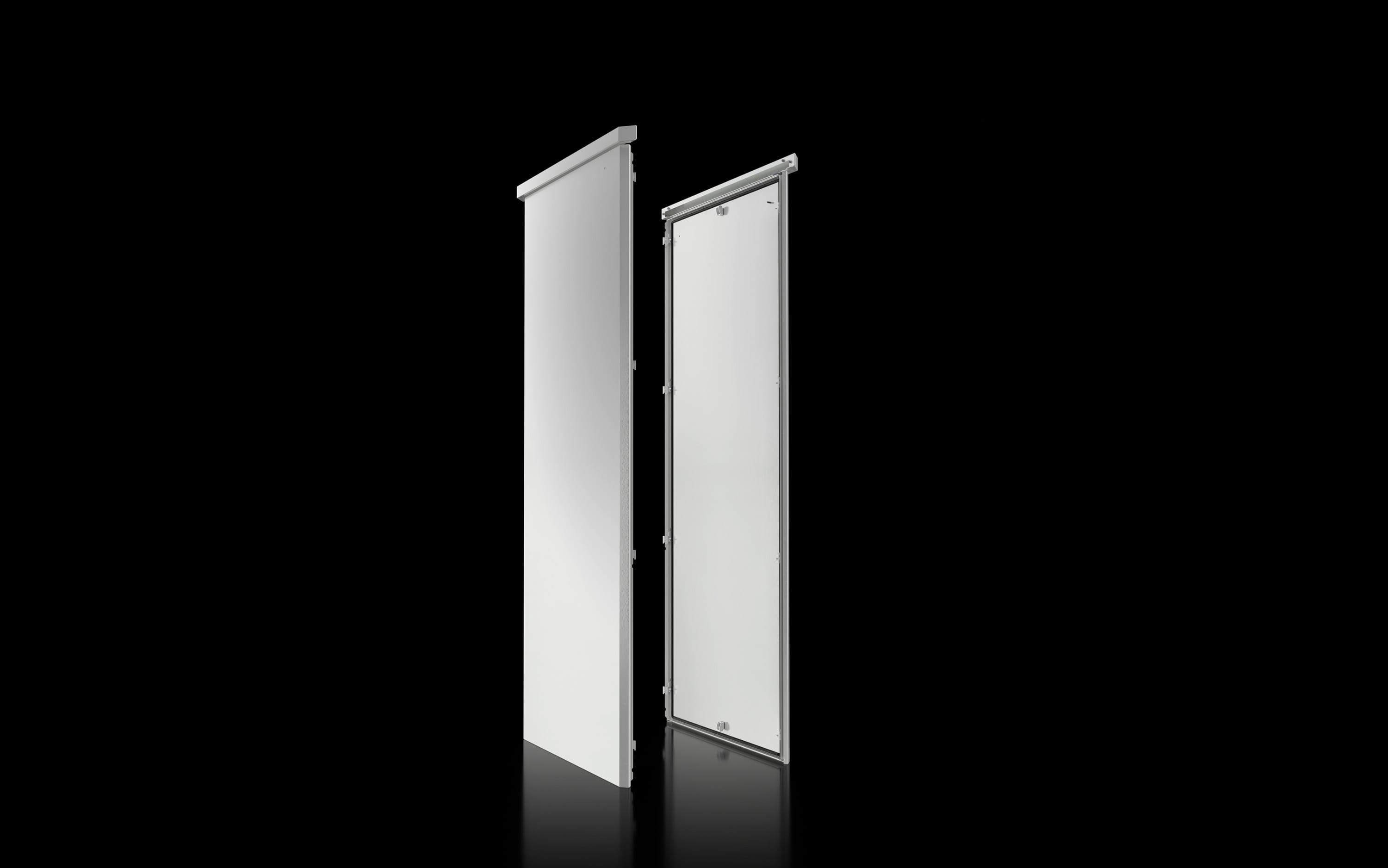 Rittal - Panneau latéral à double parois, H2000 P800 mm, en aluminium AlMg3
