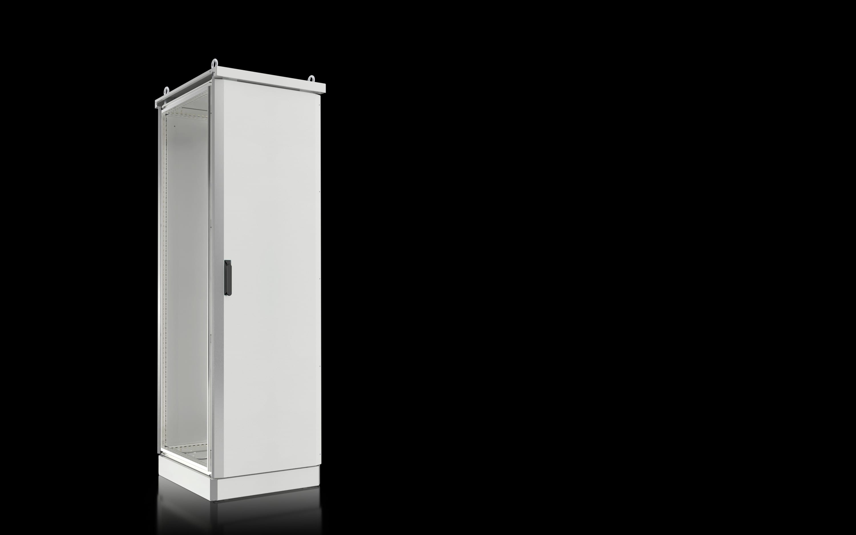 Rittal - Baie outdoor - CS - Toptec - H1800 L600 P600 - Inox et aluminium - double peau