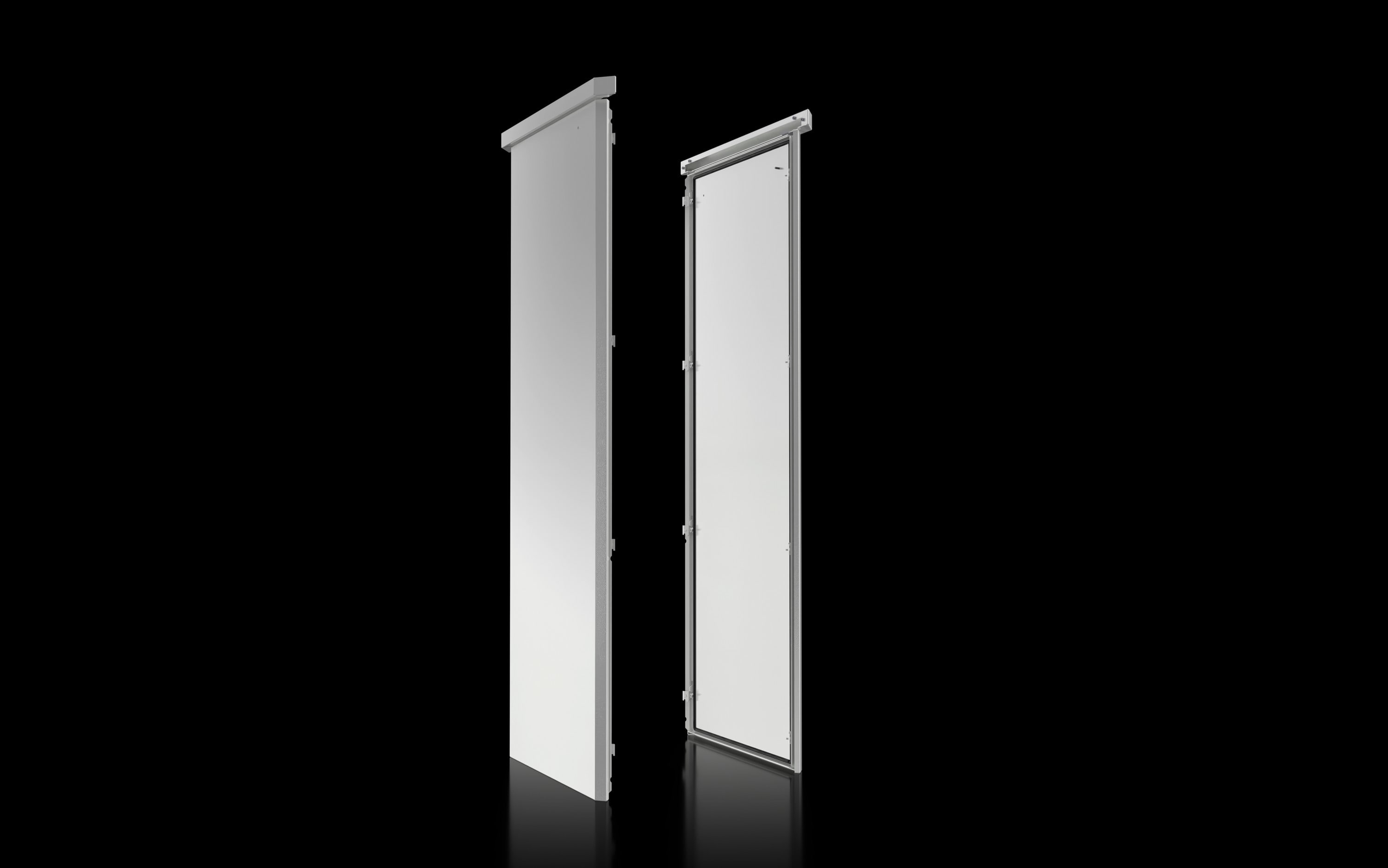 Rittal - Baie outdoor - CS - Toptec - H2000 L800 P800 - Inox et aluminium - double peau