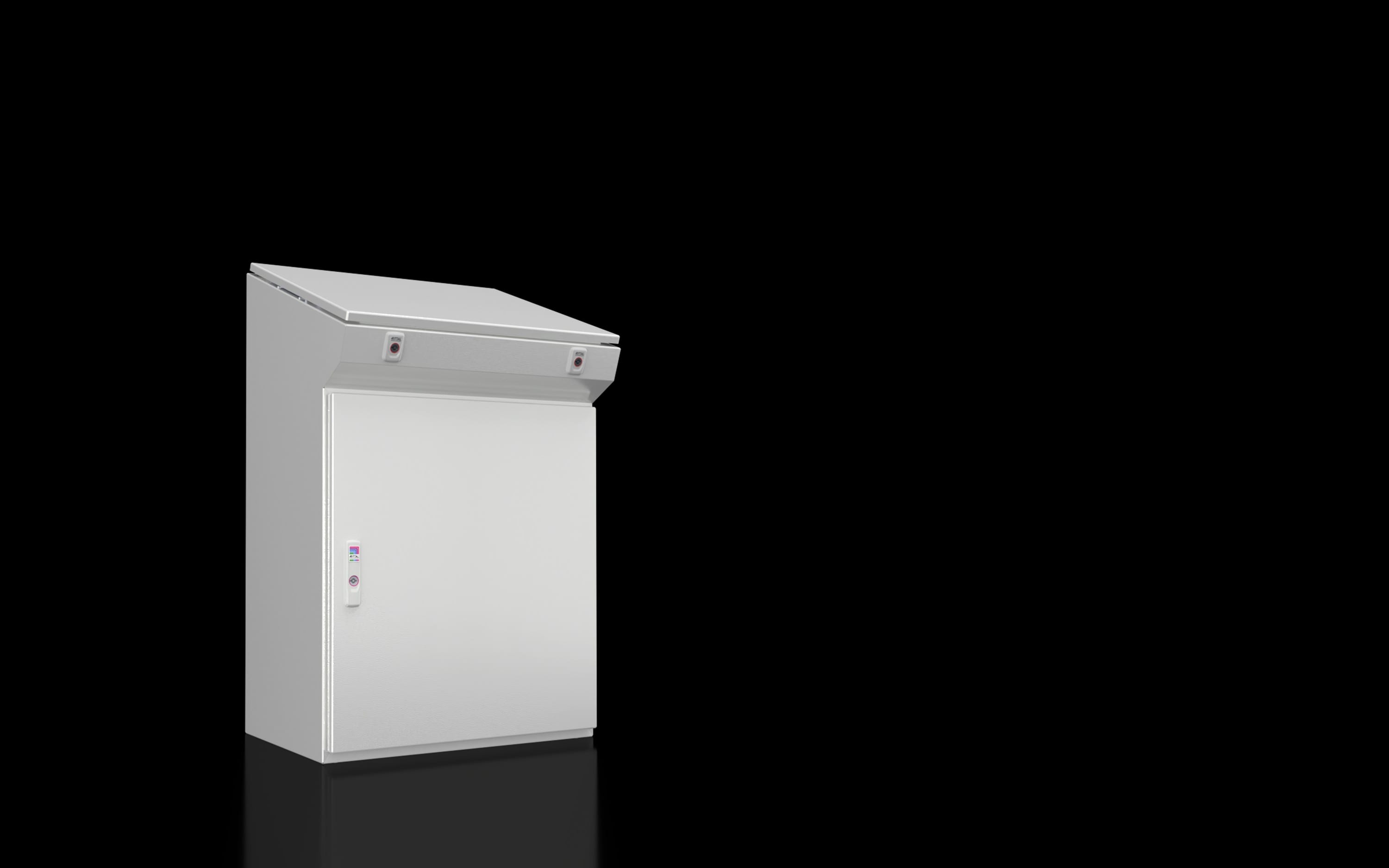 Rittal - Pupitre monobloc CX - IP55 - RAL7035 - H960 L600 P400