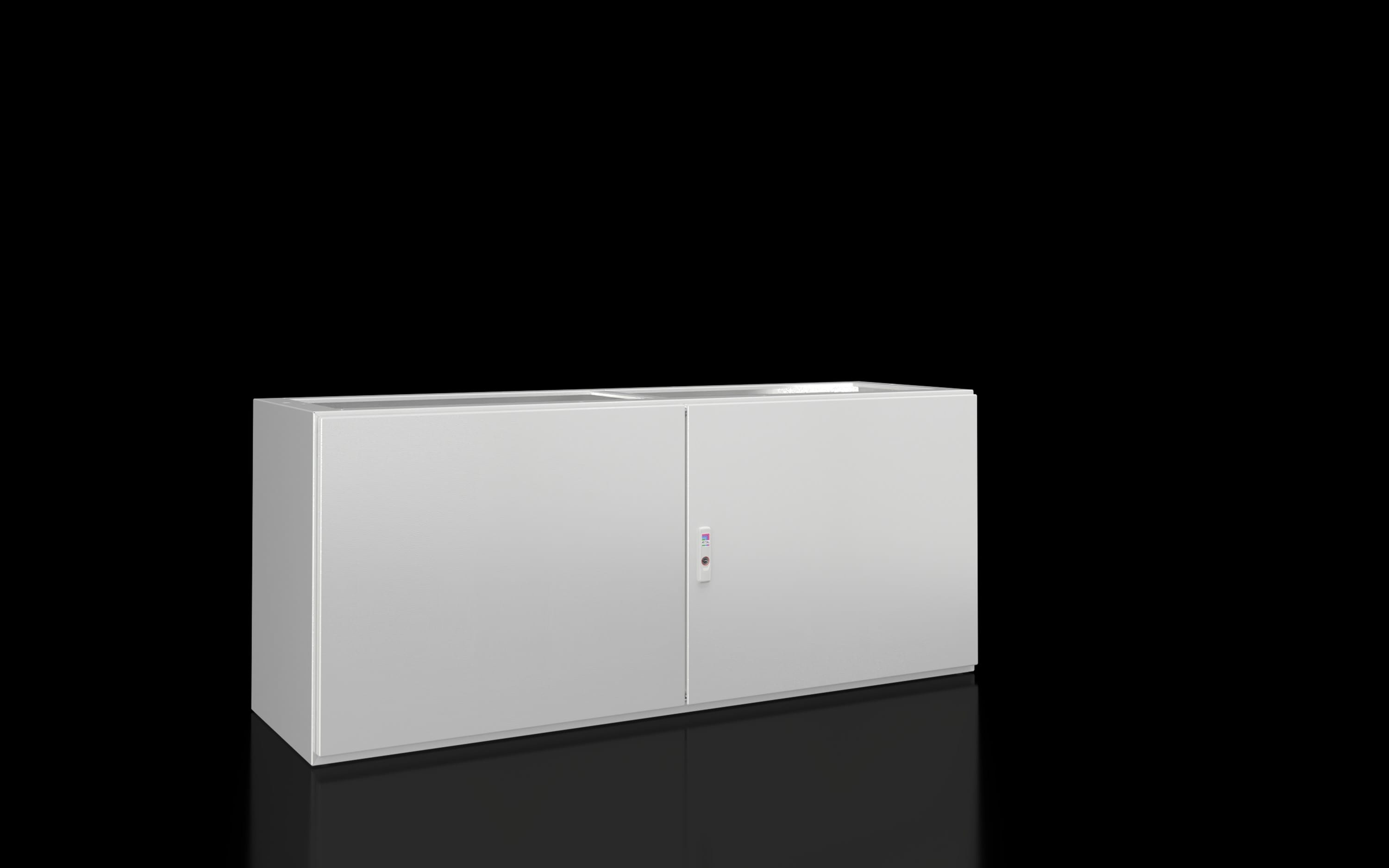 Rittal - Partie inférieure de pupitre CX en trois parties - H675 L1600 P500