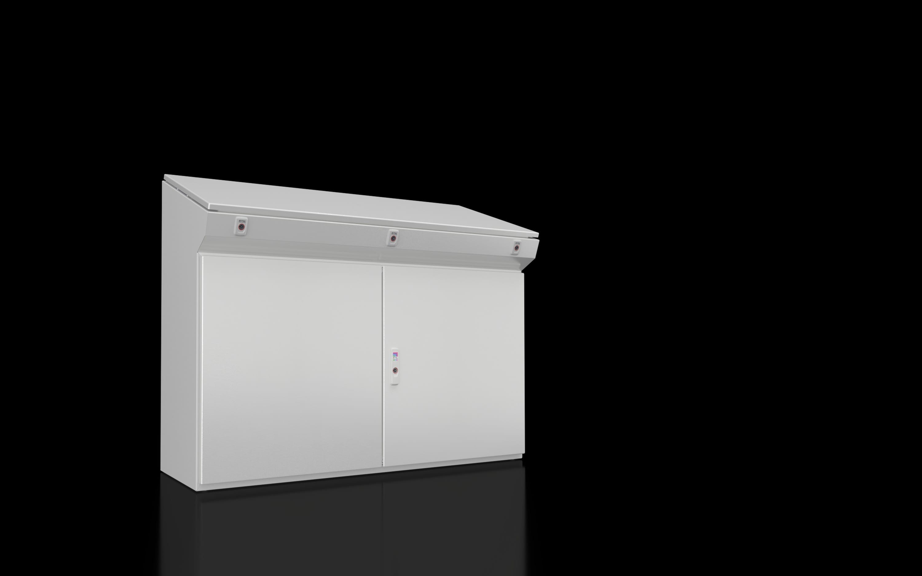 Rittal - Pupitre monobloc CX - IP55 - RAL7035 - H960 L1200 P400