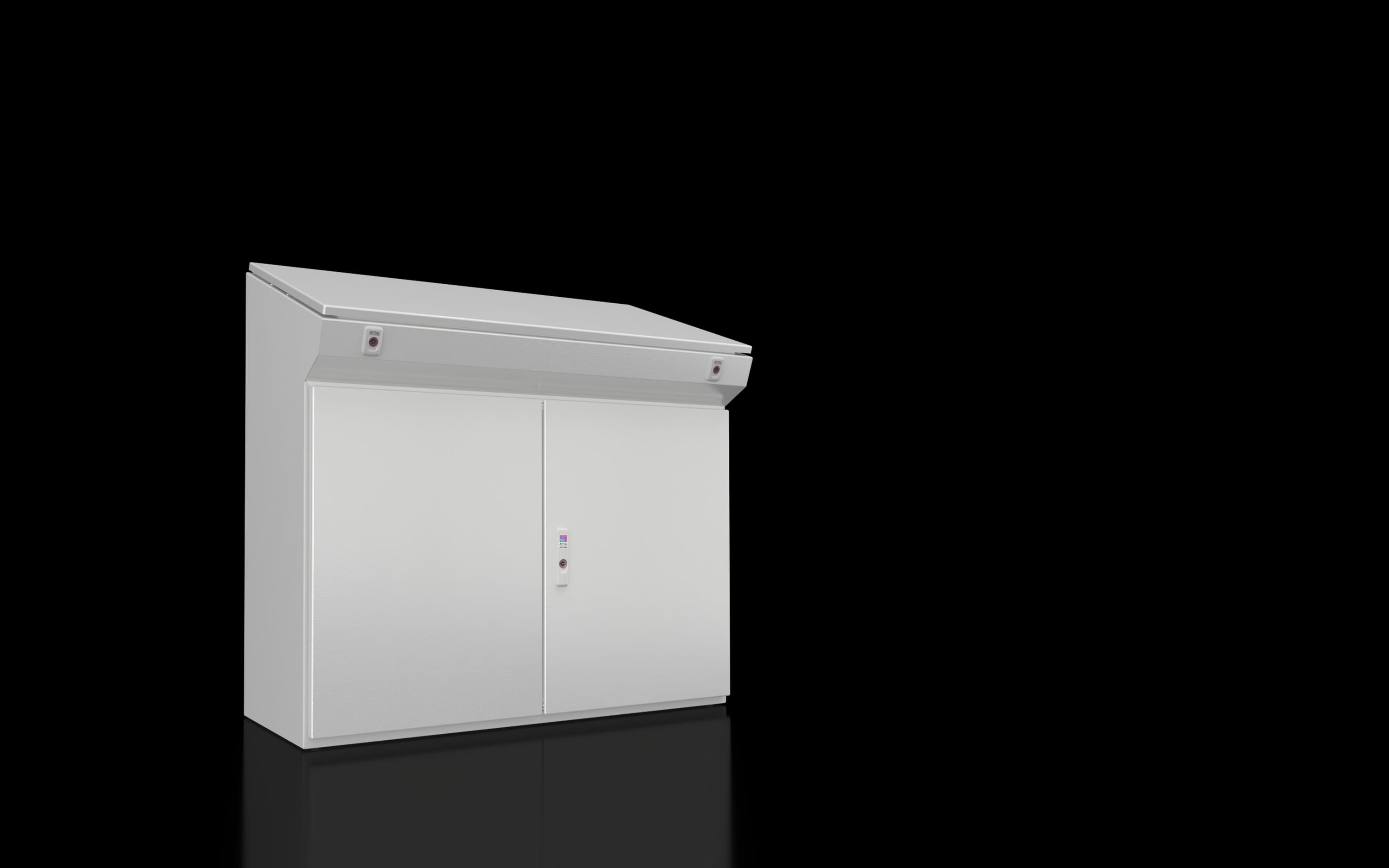 Rittal - Pupitre monobloc CX - IP55 - RAL7035 - H960 L1000 P400