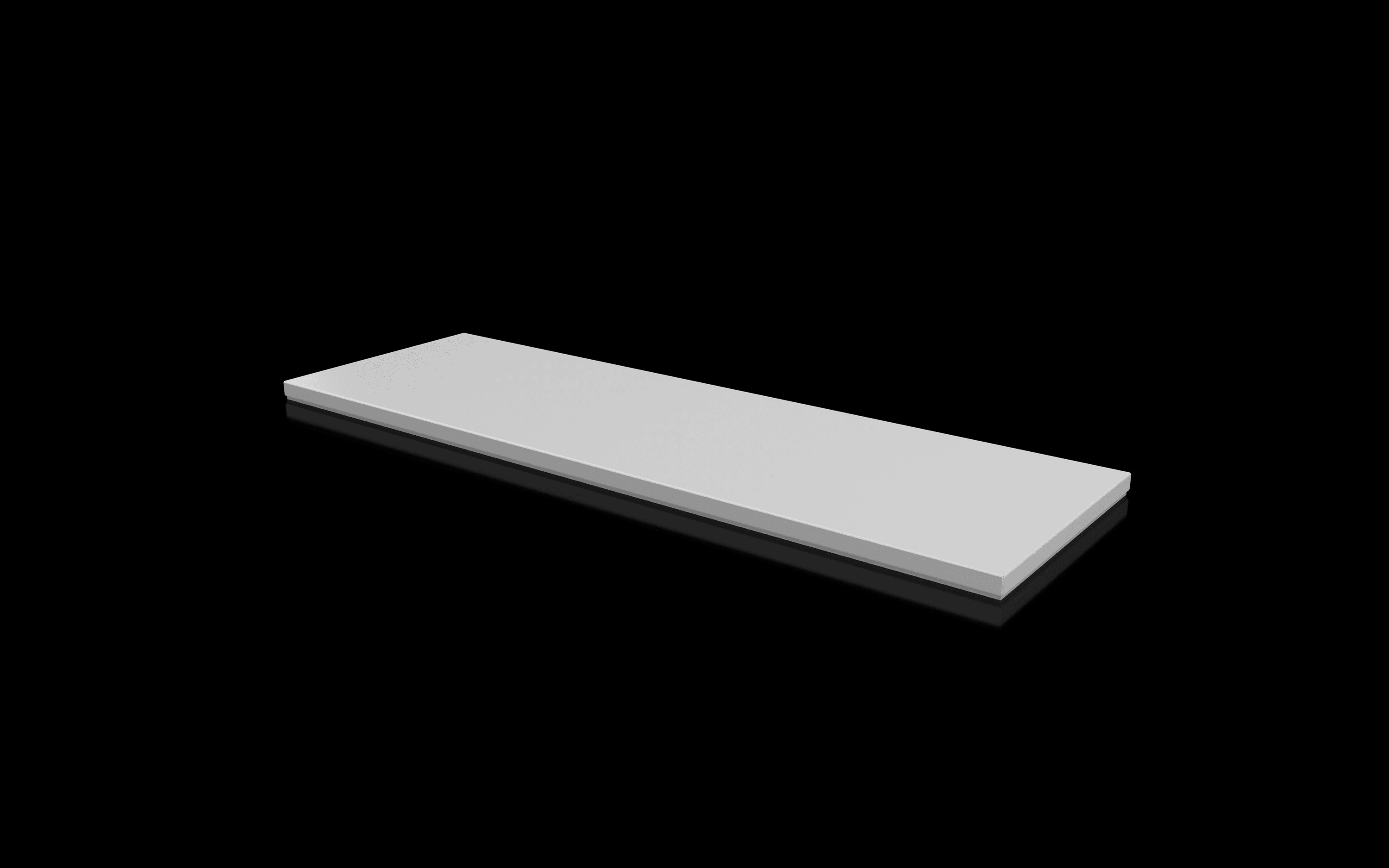 Rittal - Plaque d'obturation pour pupitres CX - H25 L1200 P400