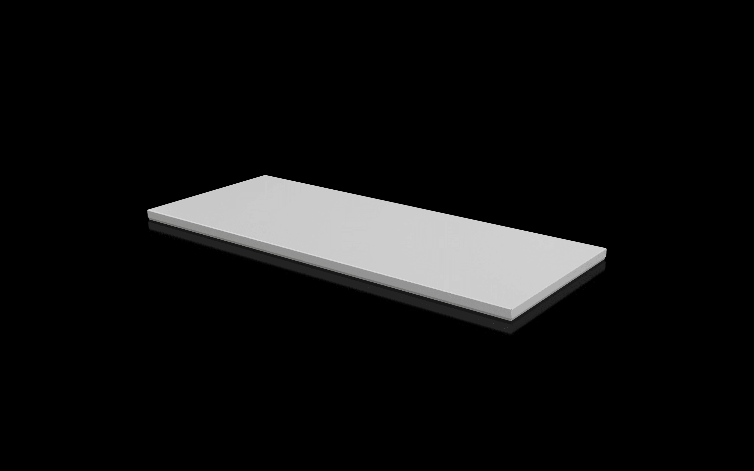 Rittal - Plaque d'obturation pour pupitres CX - H25 L1200 P500