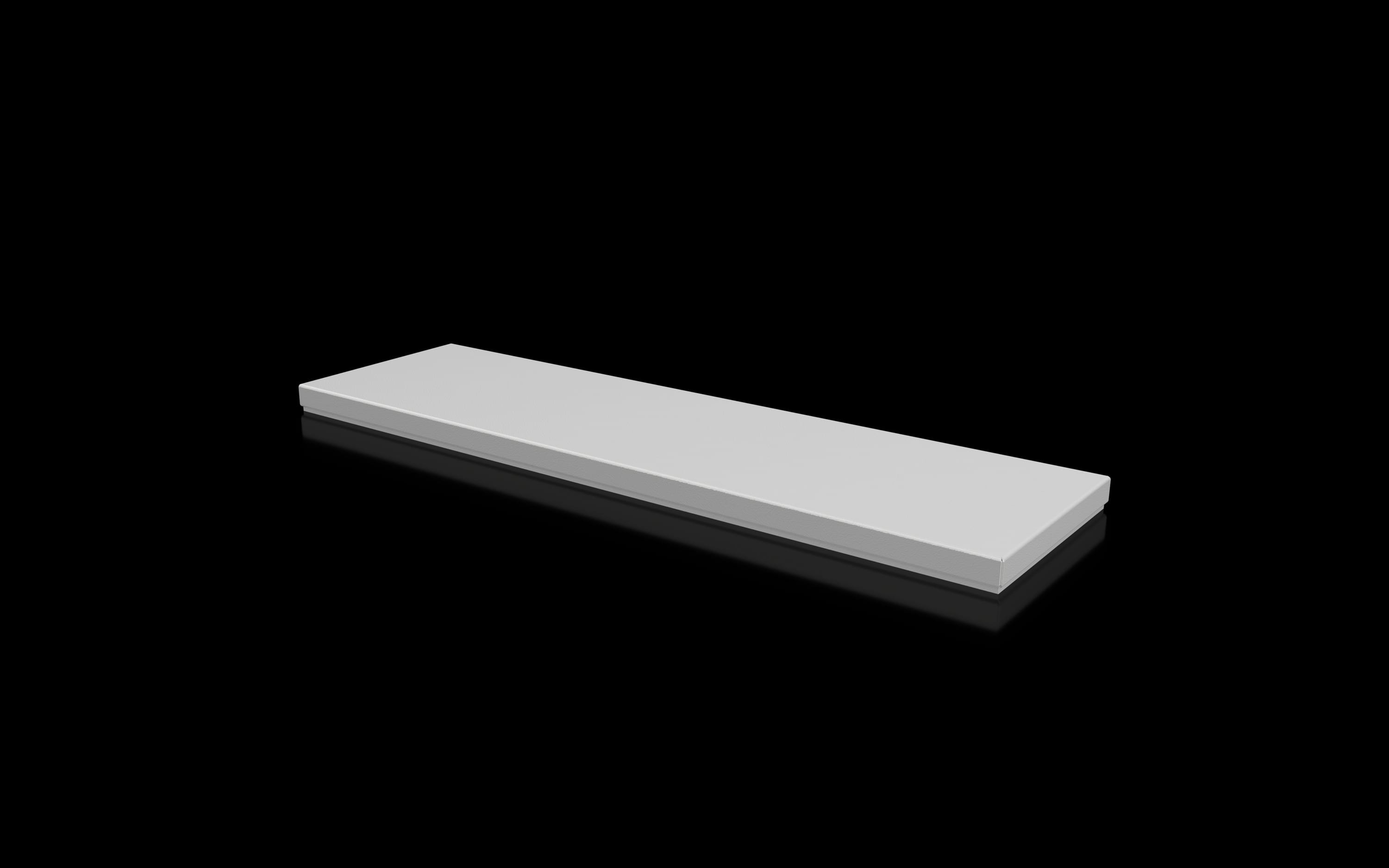 Rittal - Plaque d'obturation partie médiane pour pupitres CX - H25 L800 P230