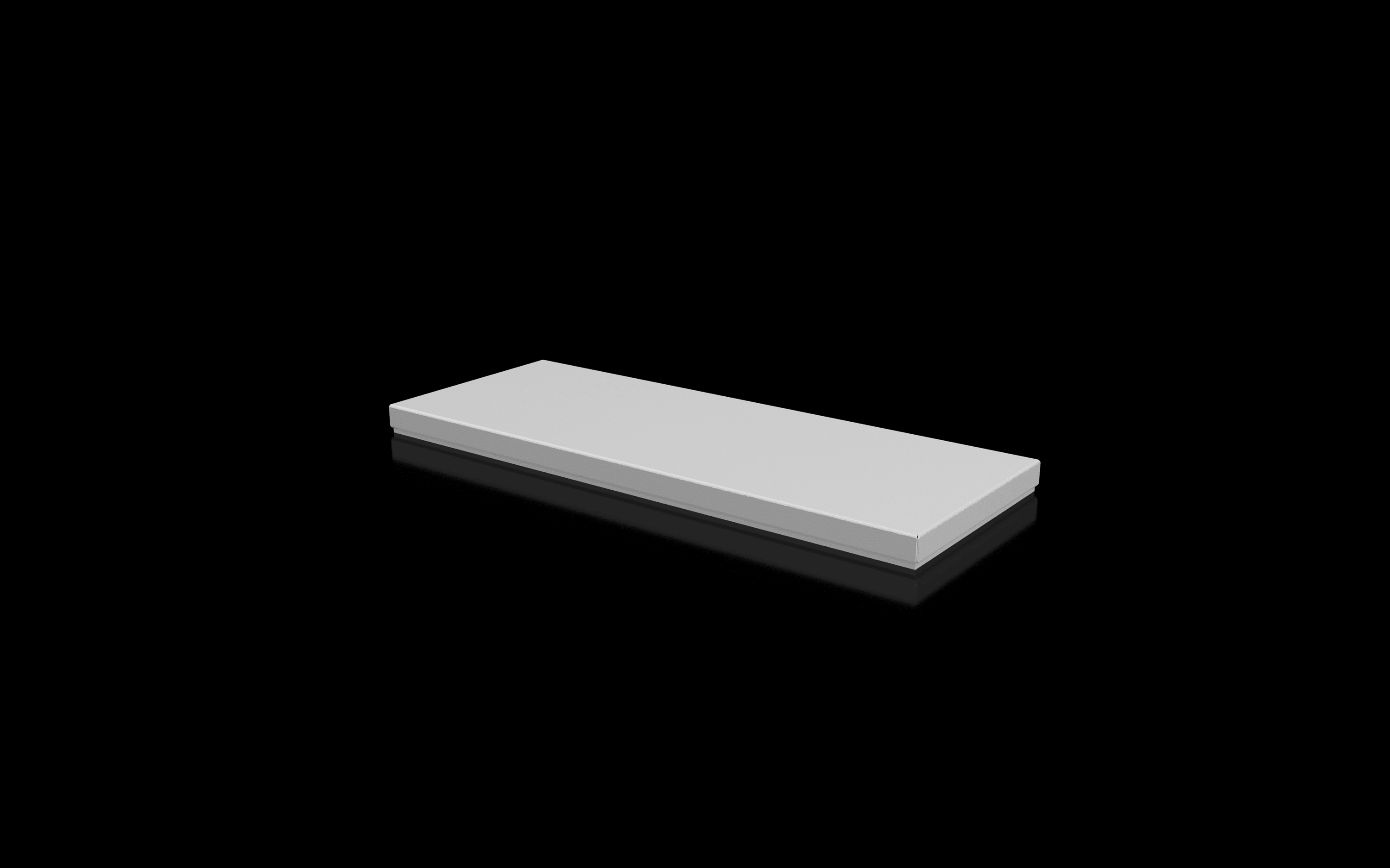 Rittal - Plaque d'obturation partie médiane pour pupitres CX - H25 L600 P230