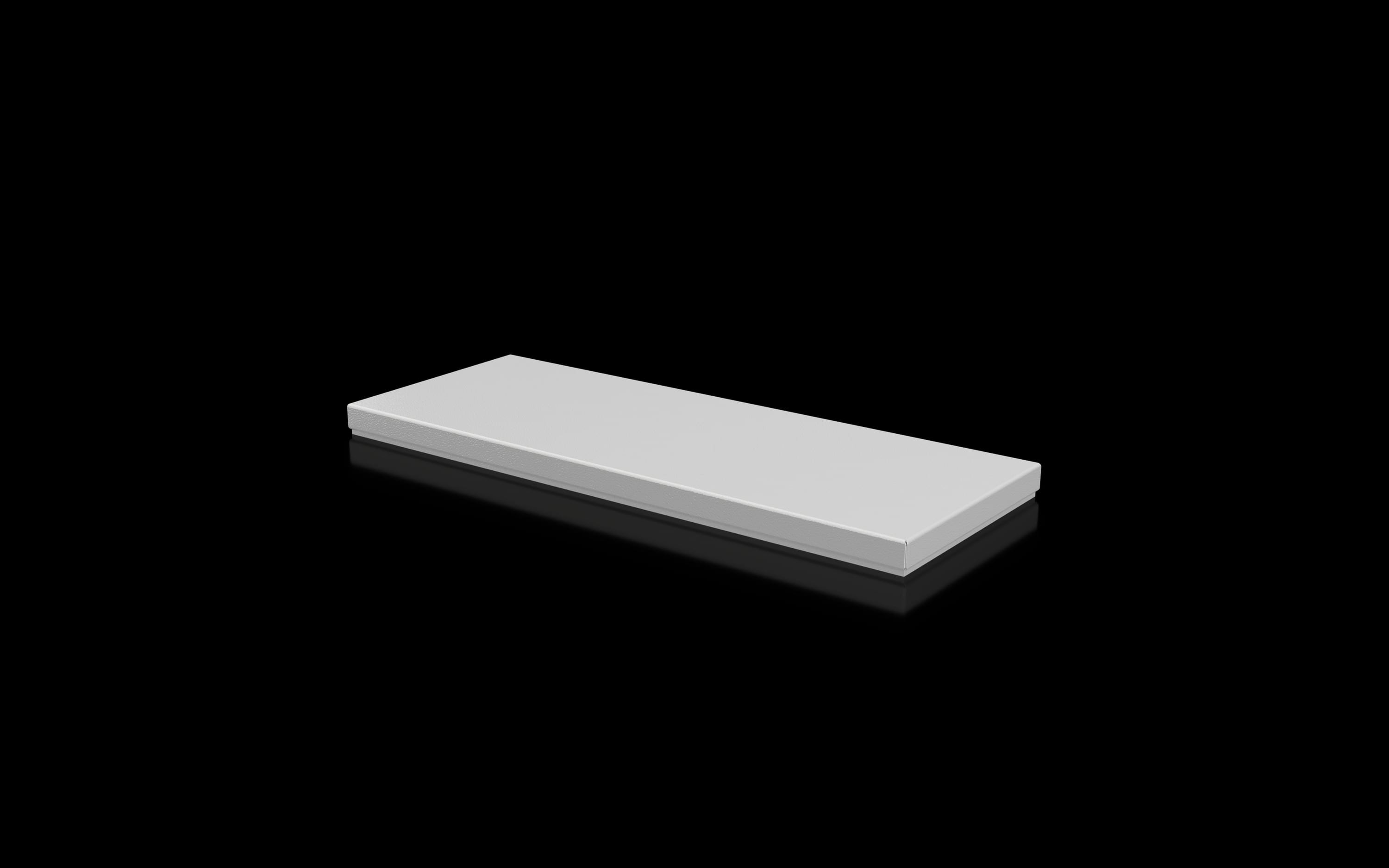 Rittal - Plaque d'obturation pour pupitres CX - H25 L600 P400