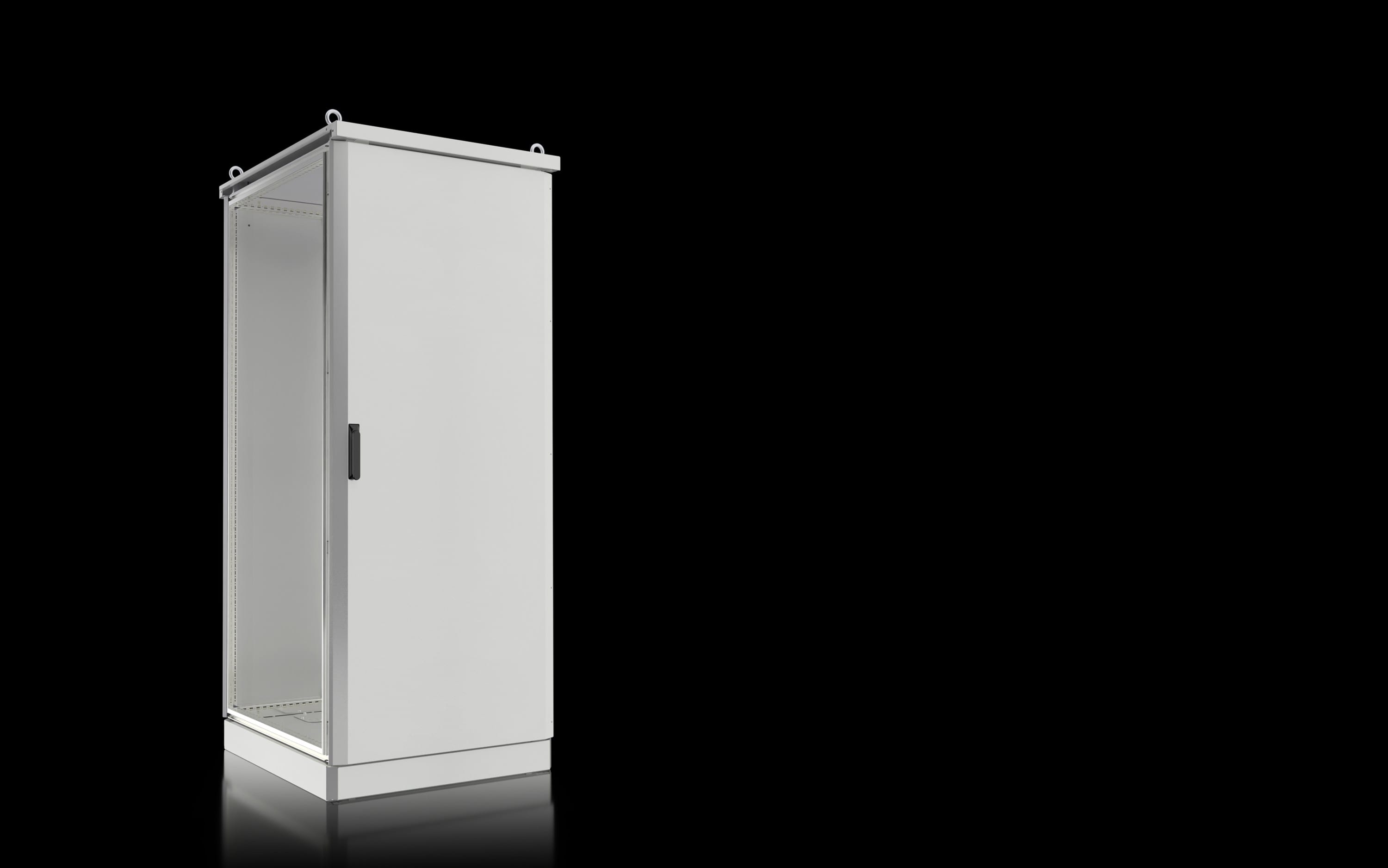 Rittal - Baie outdoor - CS - Toptec - H1800 L800 P800 - Inox et aluminium - double peau