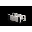 Rittal - Plaques de socle avant/arrière en inox pour VX avec pièces d'angle - H200 L600