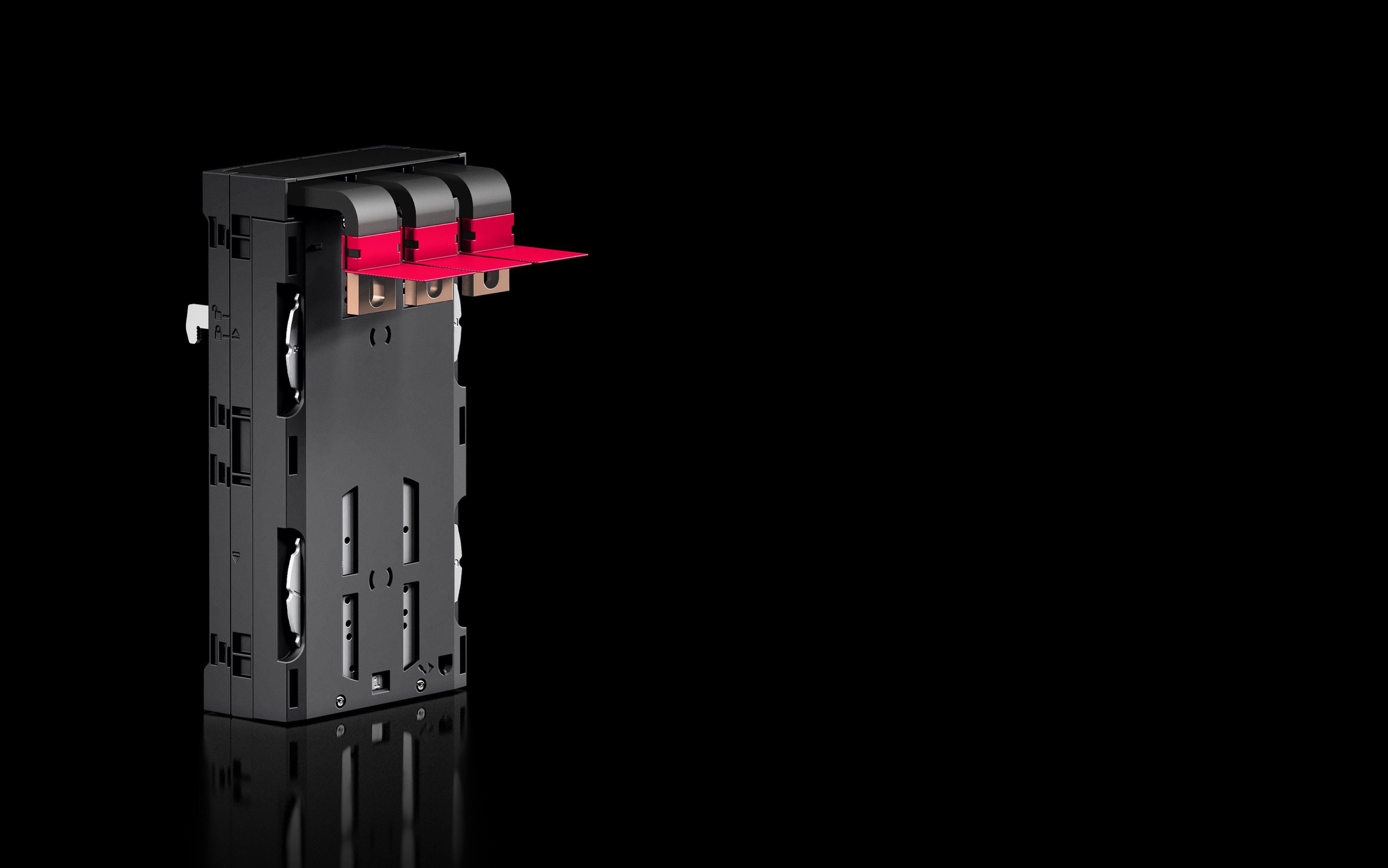 Rittal - Adaptateur de disjoncteur 630 A, 3 pôles, pour RiLineX, RiLine 63