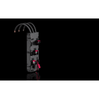 Rittal - Adaptateur d'appareillage 100 A, AWG 2, tripolaire, L : 72 mm