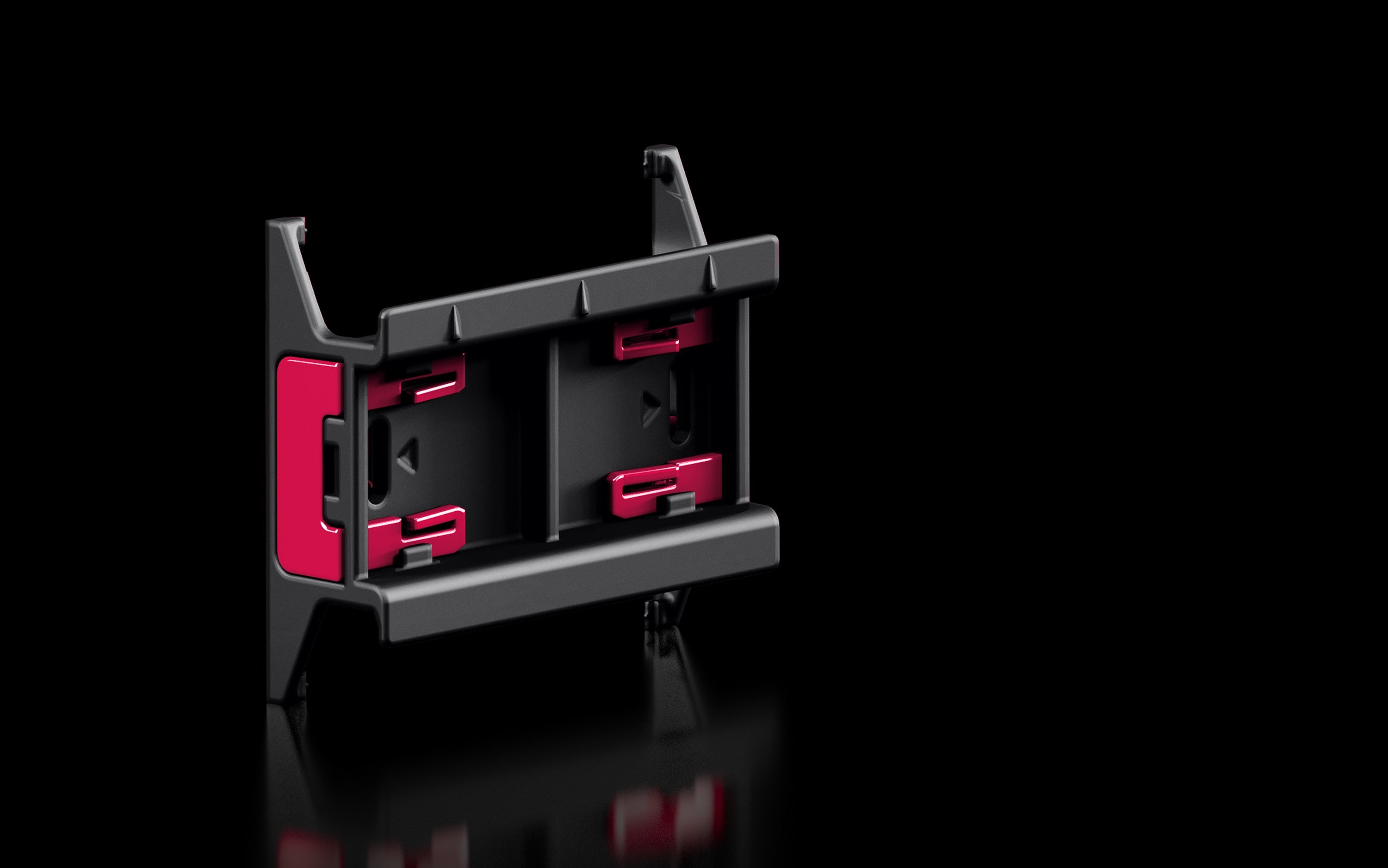 Rittal - Rail porteur avec clip de verrouillage, L : 54 mm