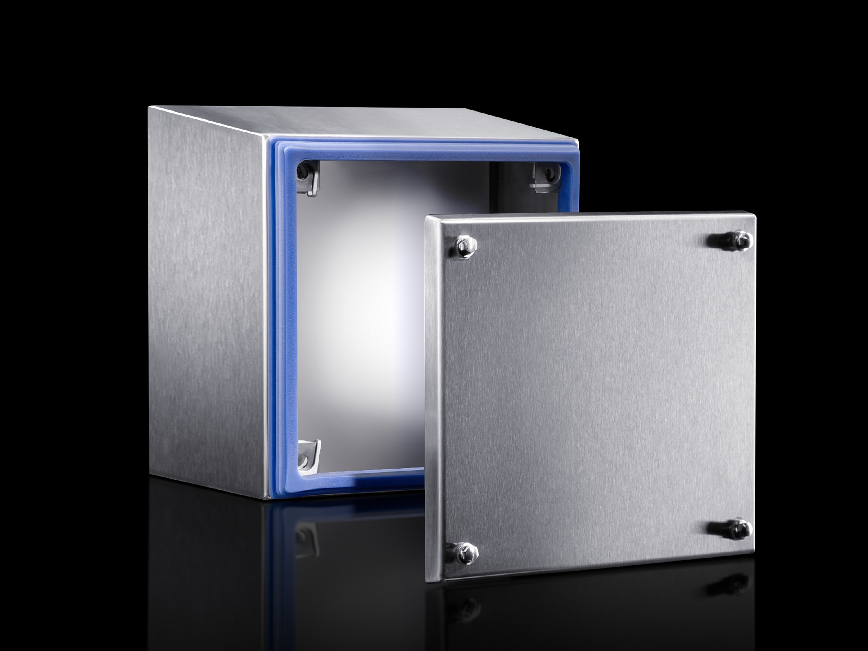 Rittal - Boîtier de jonction - HD - acier inoxydable - H150 L150 P120 - IP66