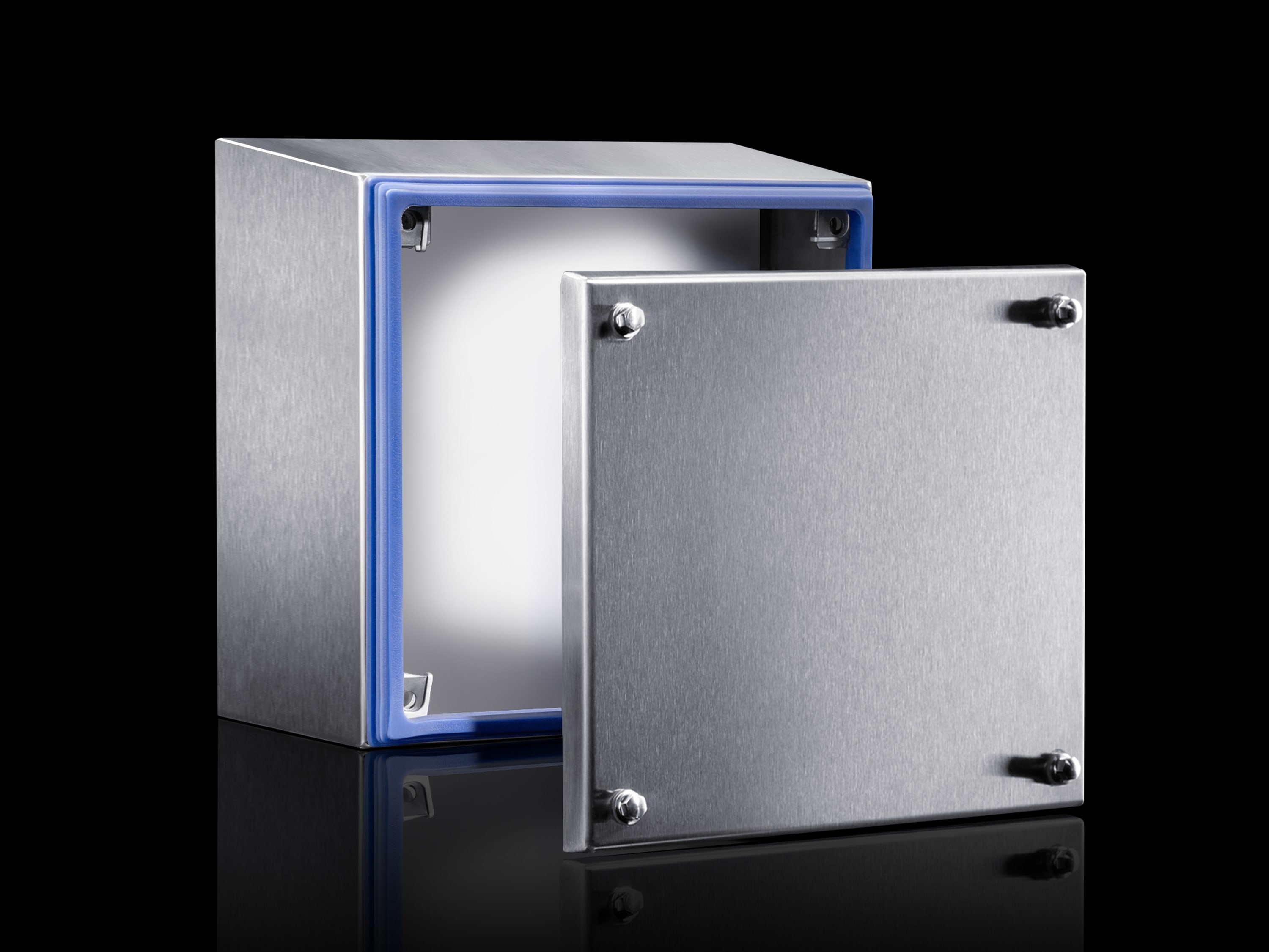 Rittal - Boîtier de jonction - HD - acier inoxydable - H200 L200 P120 - IP66