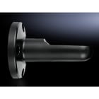 Rittal - Equerre noire pour montage latéral -pour élément de raccordement