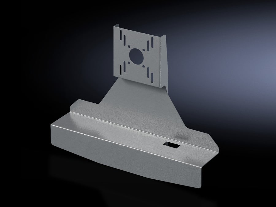 Rittal - Support d'écran TFT RAL7035 H372 L477 P110,5 mm